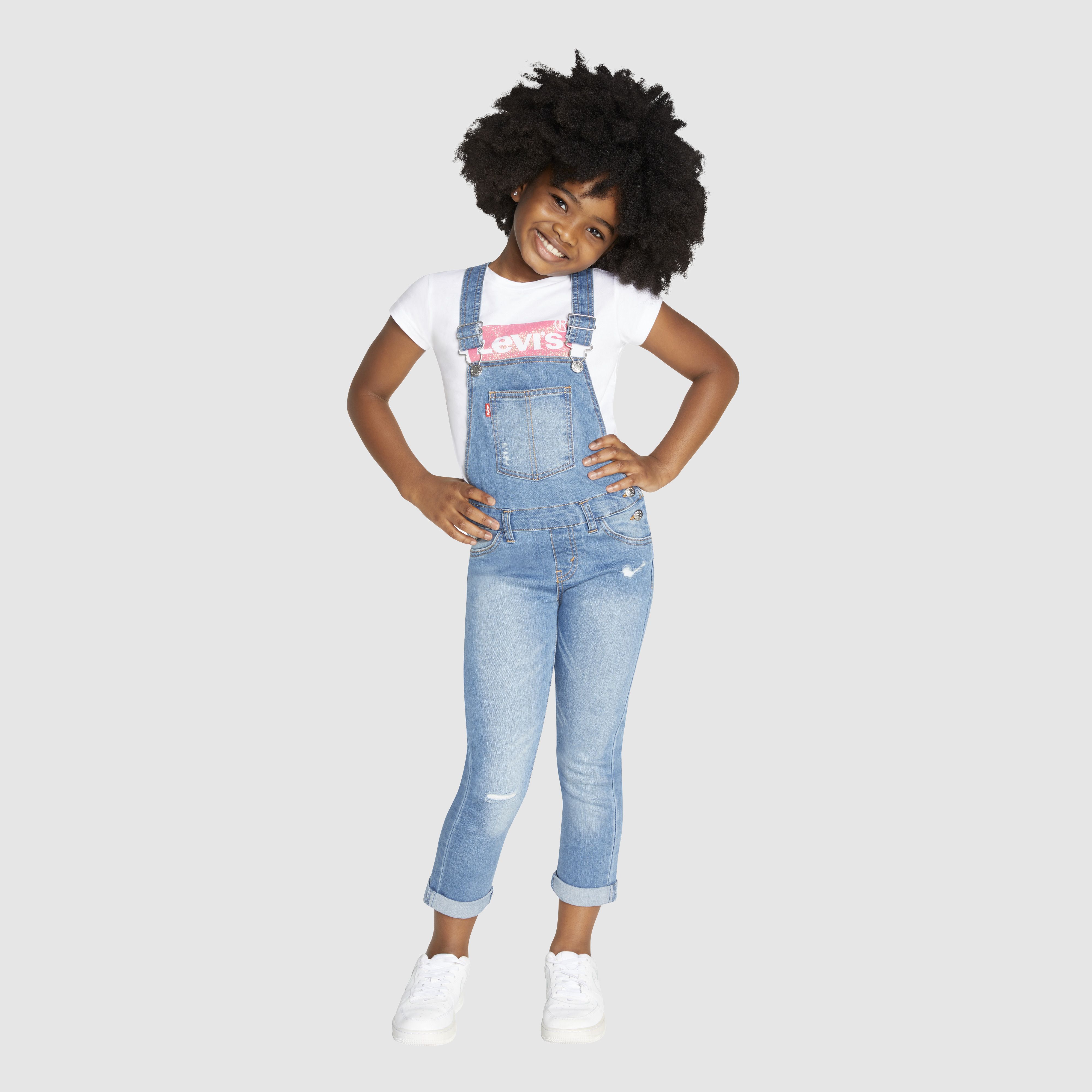 Little Girls 4-6x Girlfriend Overalls 8