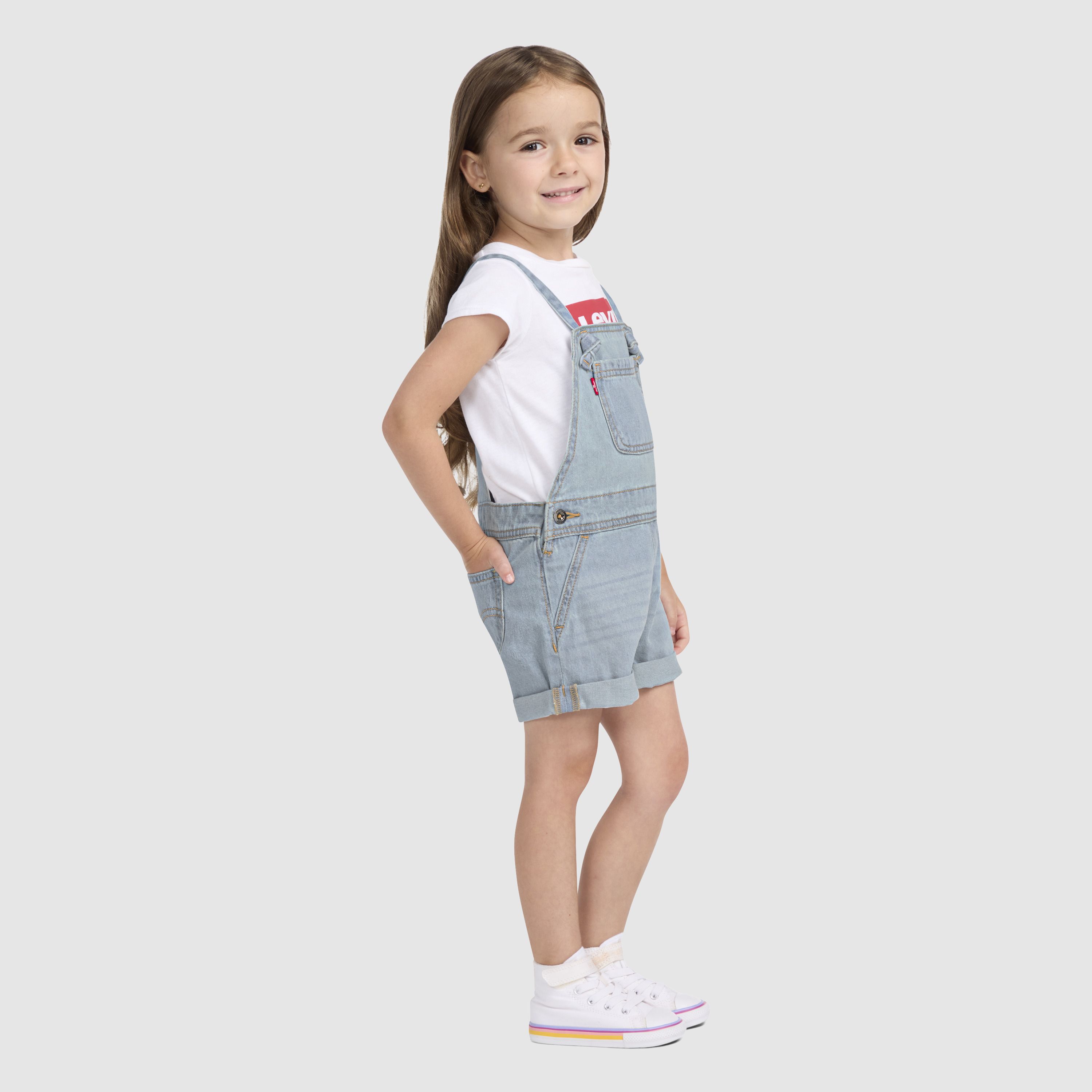 Knot Stap Shortalls Toddler 2T-4T 3