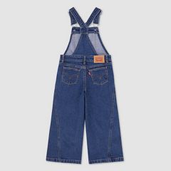 Oversized Denim Overalls Big Girls 7-16 — Rushmore - Blue 2