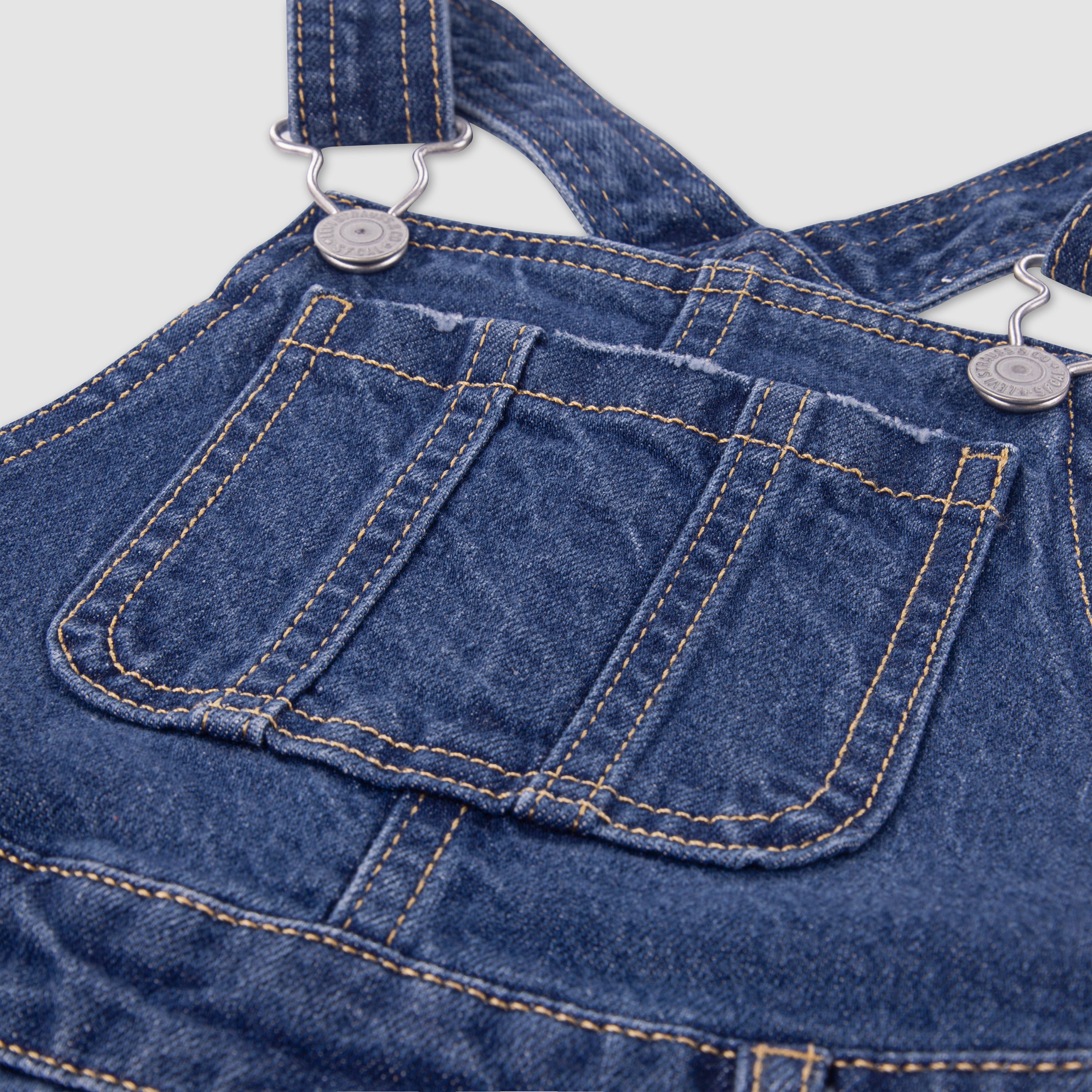 Cargo Overalls Big Girls 8-20 - Dark Wash | Levi's® US