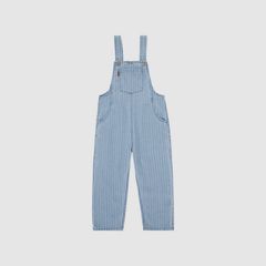 Denim Rainbow Stripe Overalls Toddler 2T-4T — Ever Afternoon - Light Wash 4
