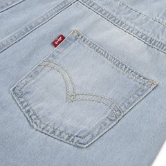 Knot Strap Shortall Big Girls 7-16 — Day Off - Light Wash 4