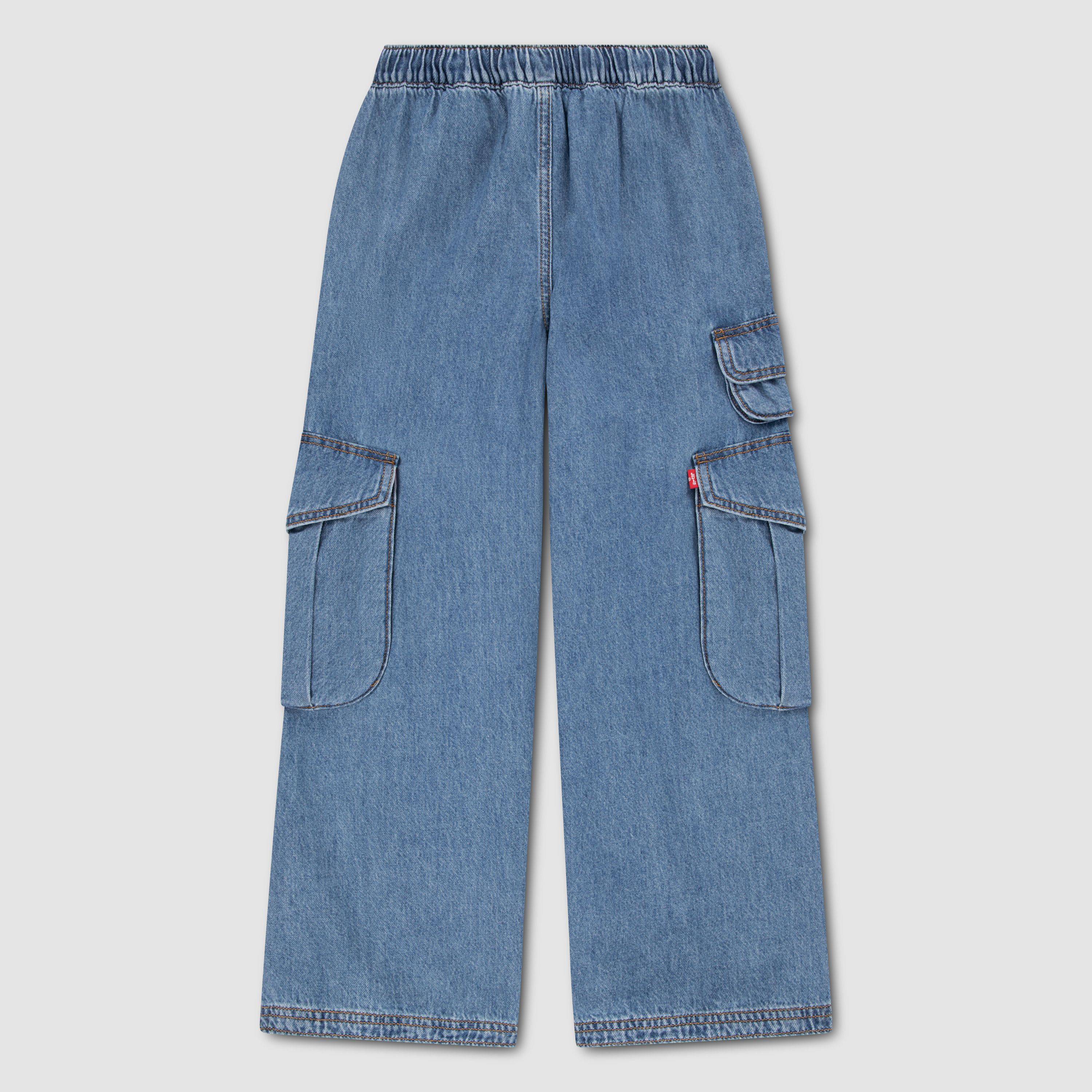 Denim 3 Pocket Cargo Little Girls 4-6X 2