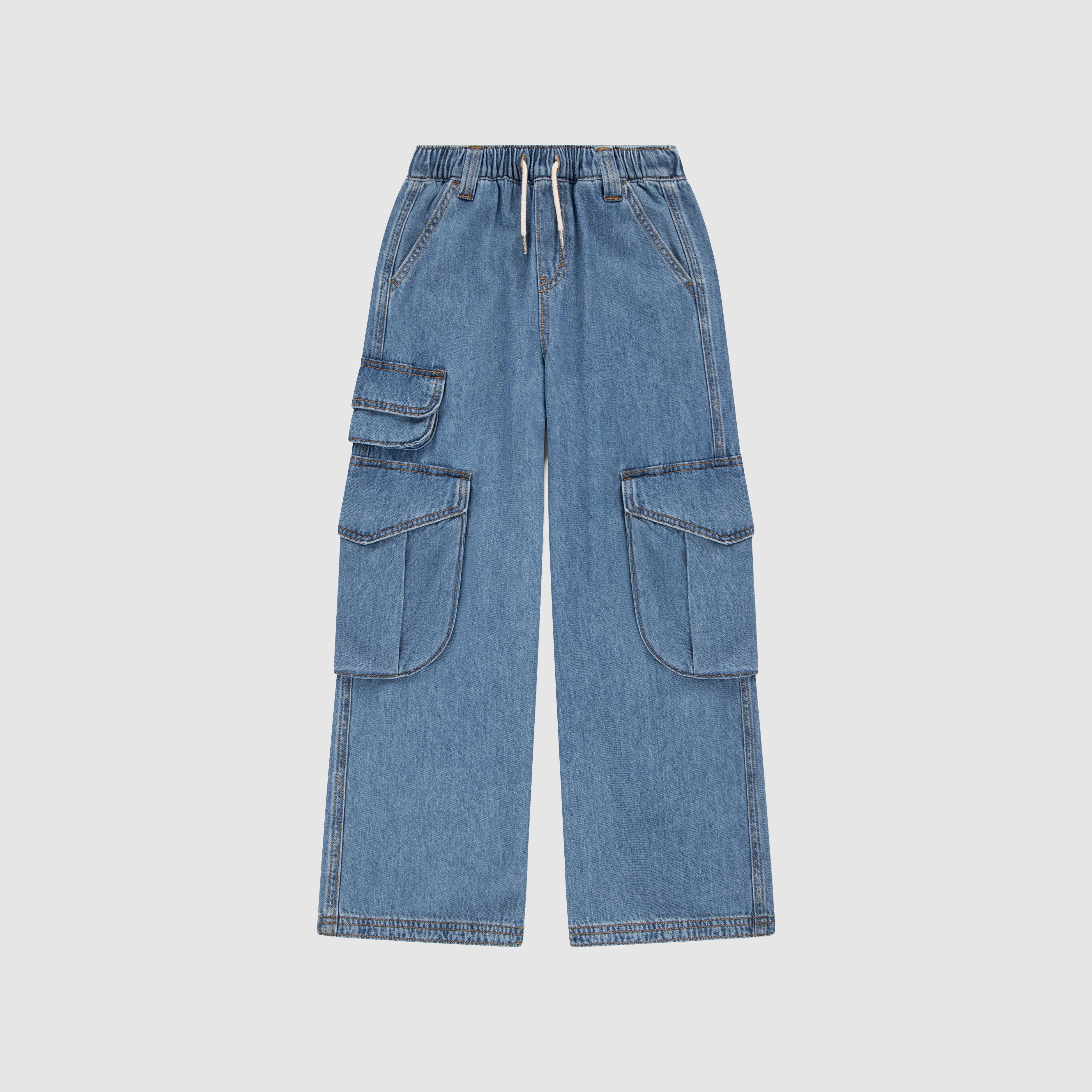 Three Pocket Cargo Big Girls 7-16 1