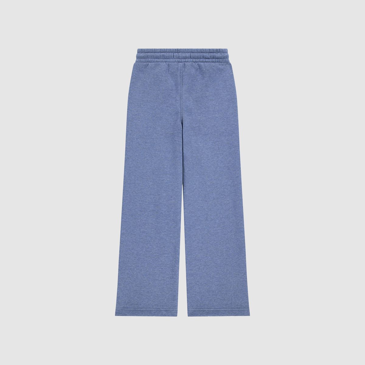 Wide Leg Knit Pants Big Girls 7-16 — Bijou Blue Heather - Blue