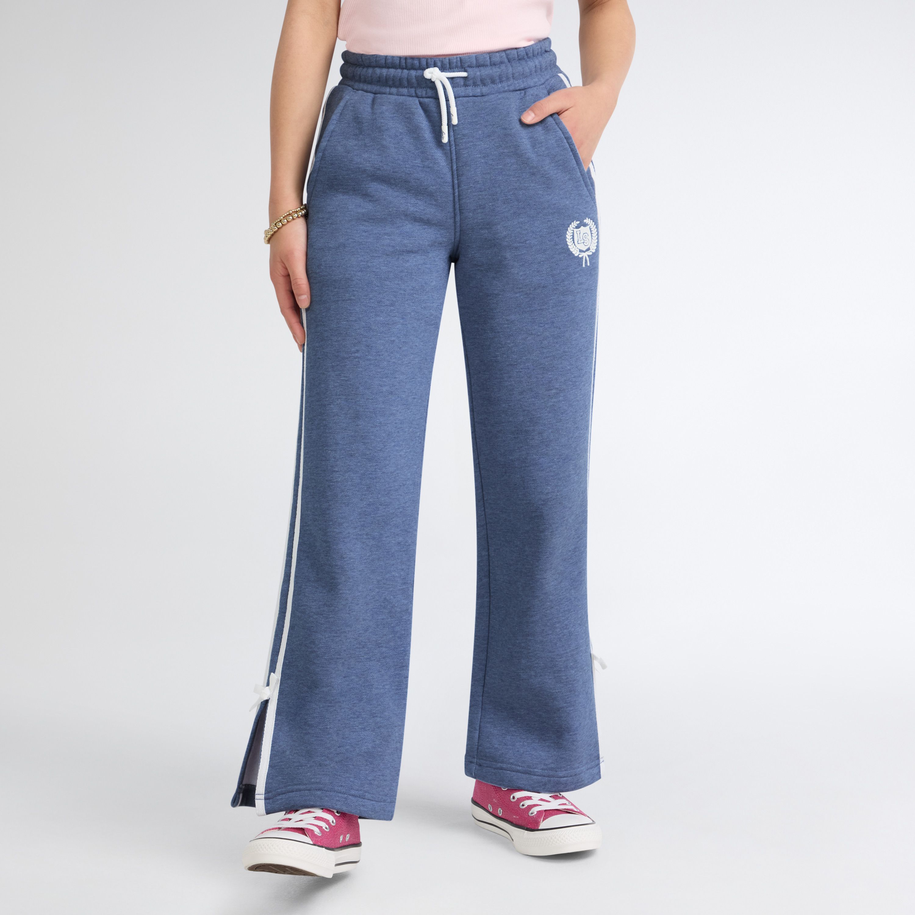Wide Leg Knit Pants Big Girls 7-16 1