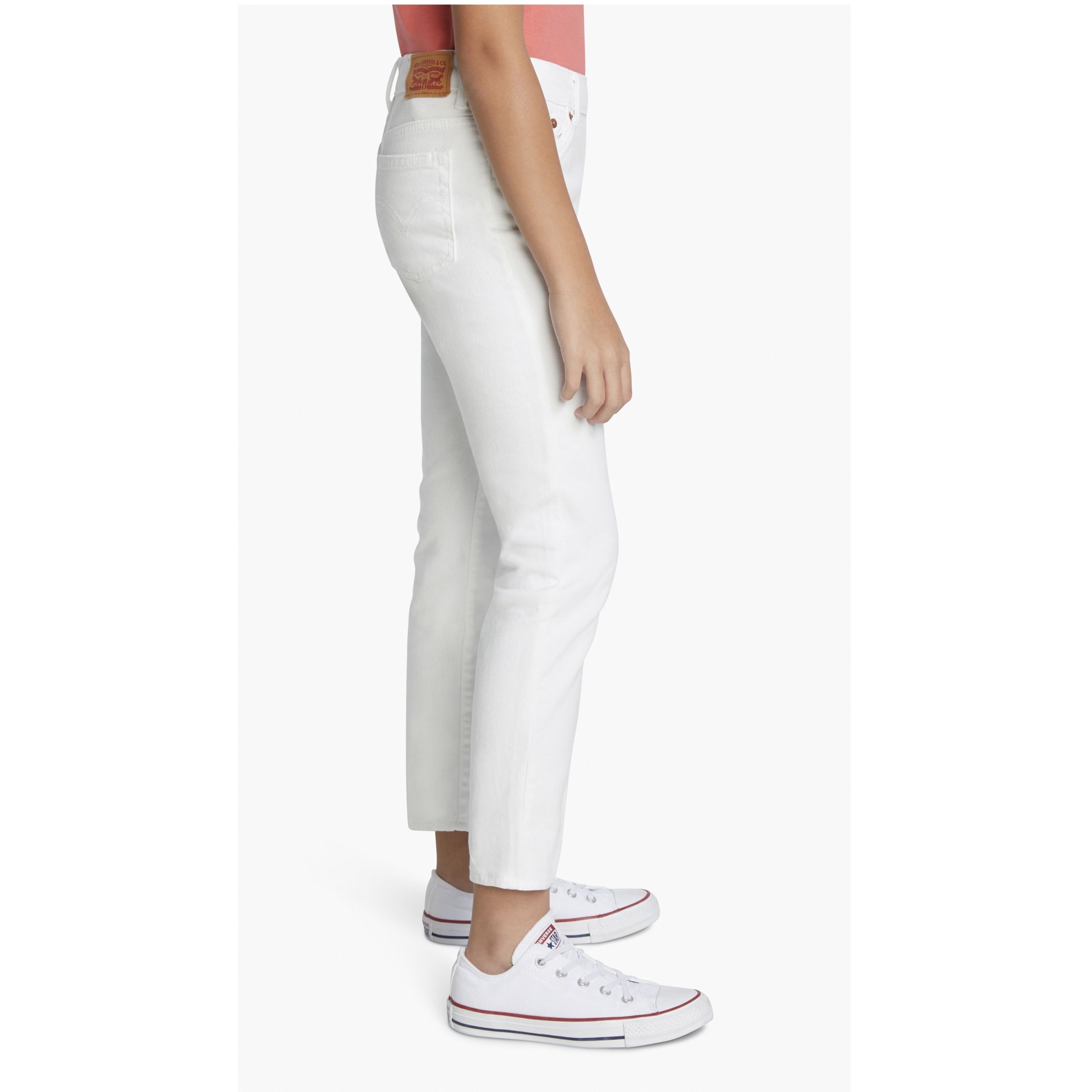 High Rise Straight Ankle Big Girls Jeans 7-16 3