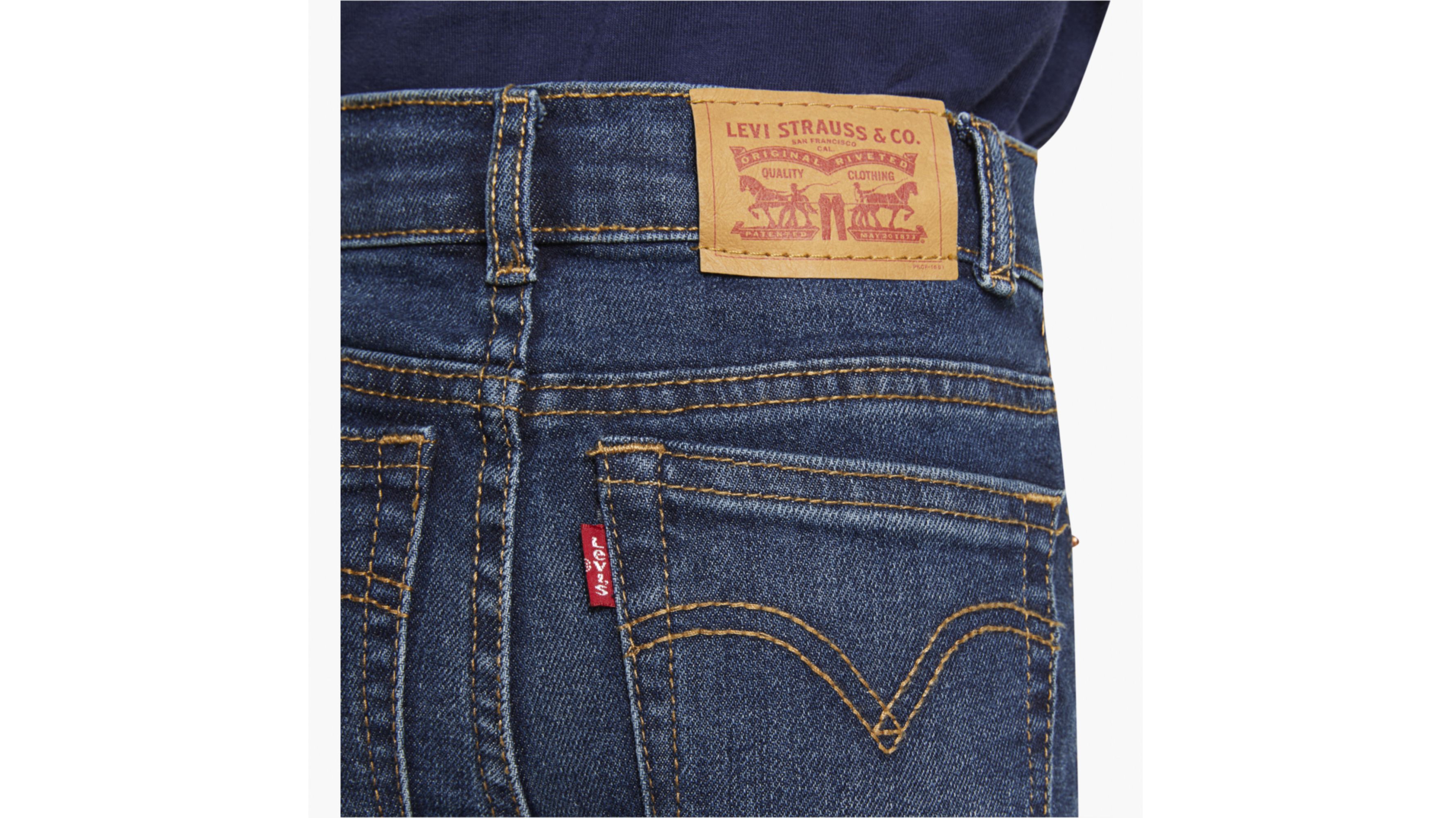 High Rise Ankle Straight Little Girls Jeans 4-6X 6