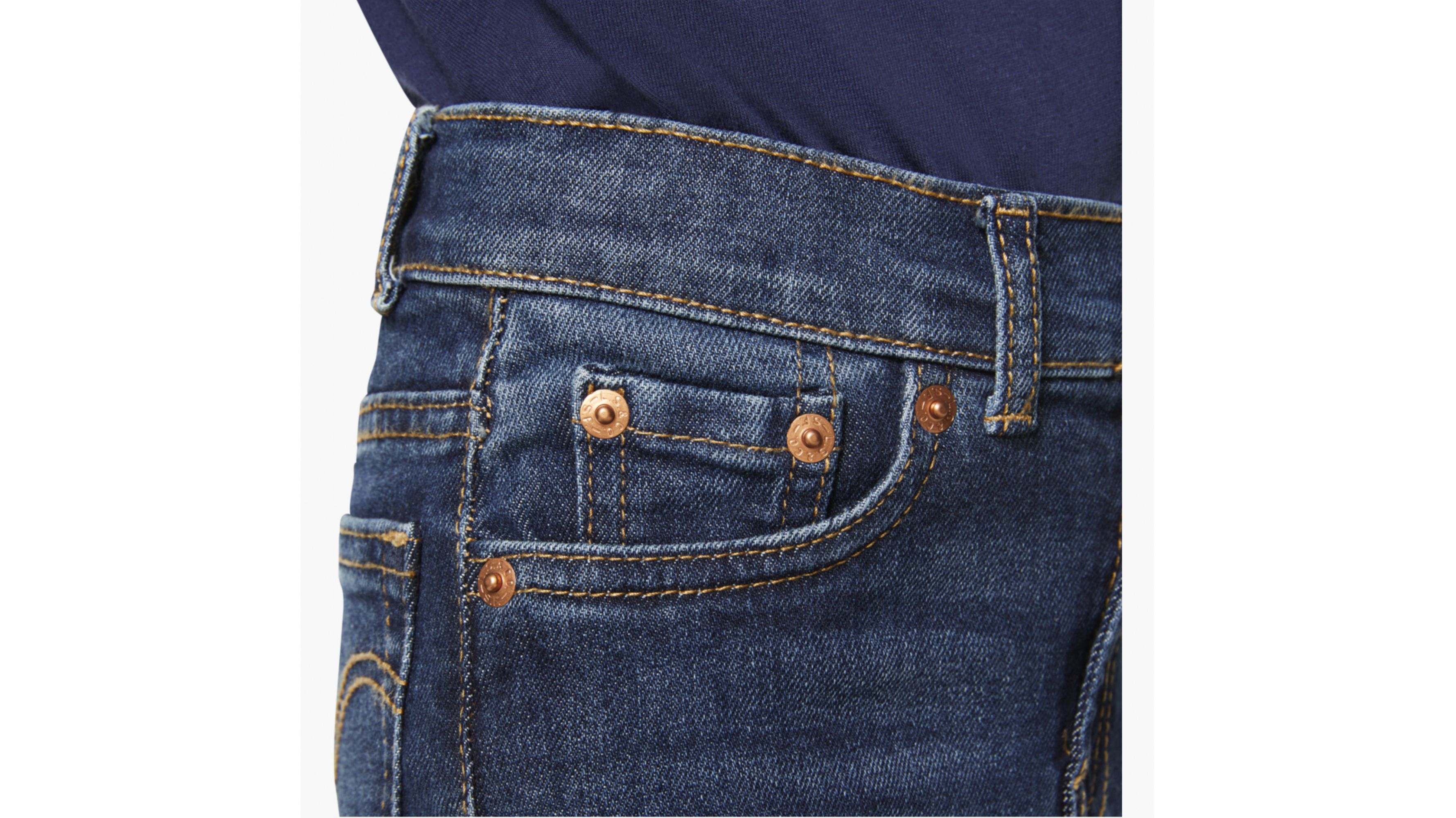 High Rise Ankle Straight Little Girls Jeans 4-6X 7