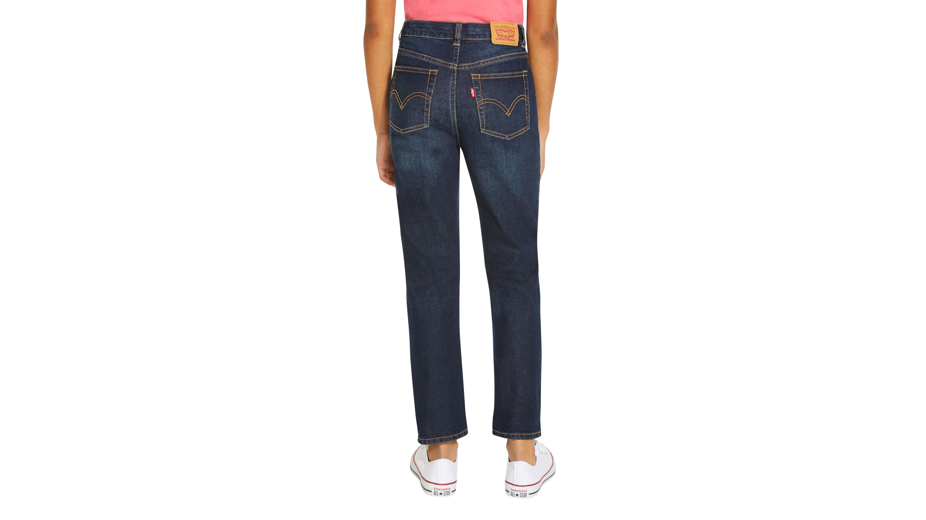 Ribcage Ankle Straight Big Girls Jeans 7-16 3