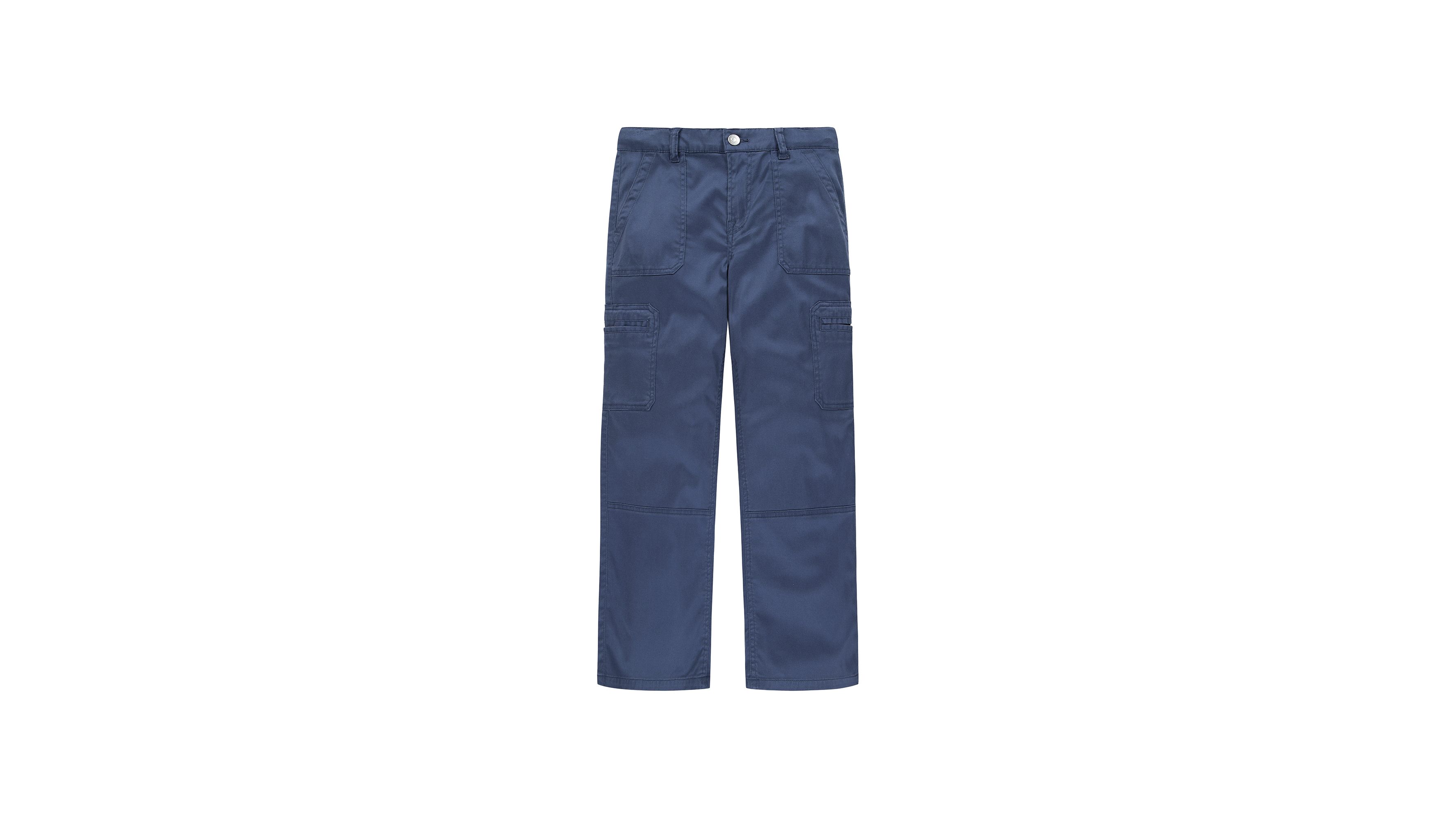 Baggy Lightweight Cargo Pants Big Girls 7-16 1