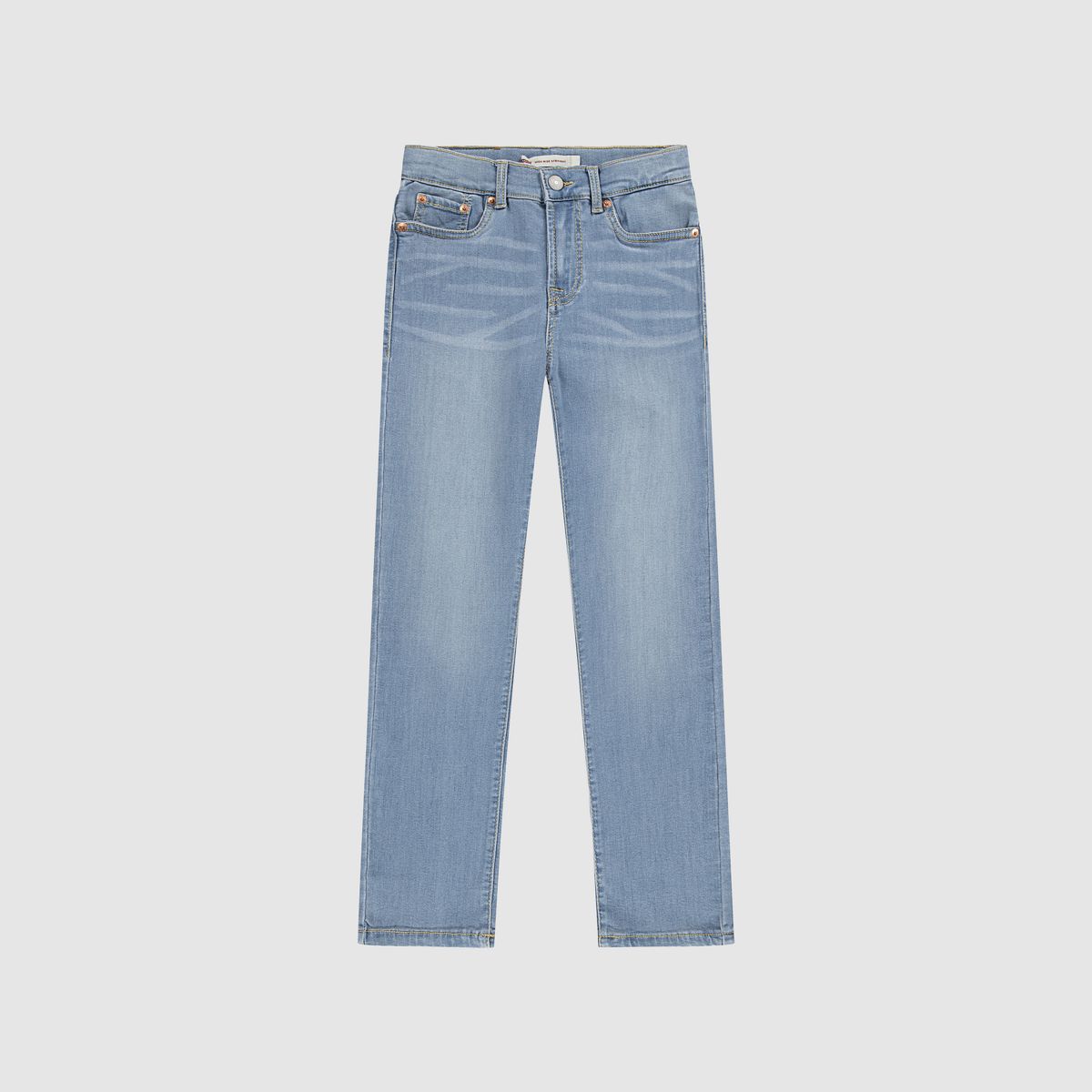 High Rise Straight Big Girls 7-16 — Ferris Wheel - Medium Wash