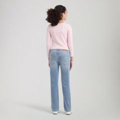 High Rise Straight Big Girls 7-16 — Ferris Wheel - Medium Wash 4
