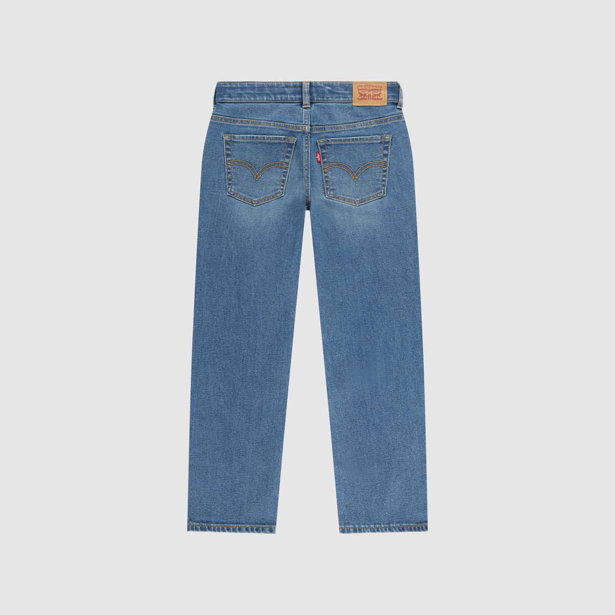 Regular Rise Straight Split Seam Jean Big Girls 7-16 — Lunch Break - Medium Wash