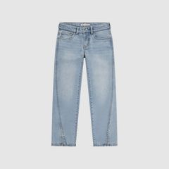 Regular Rise Straight Split Seam Jean Big Girls 7-16 — This And That - Light Wash 1