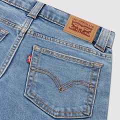 Regular Rise Straight Split Seam Jean Big Girls 7-16 — Black - Black 5