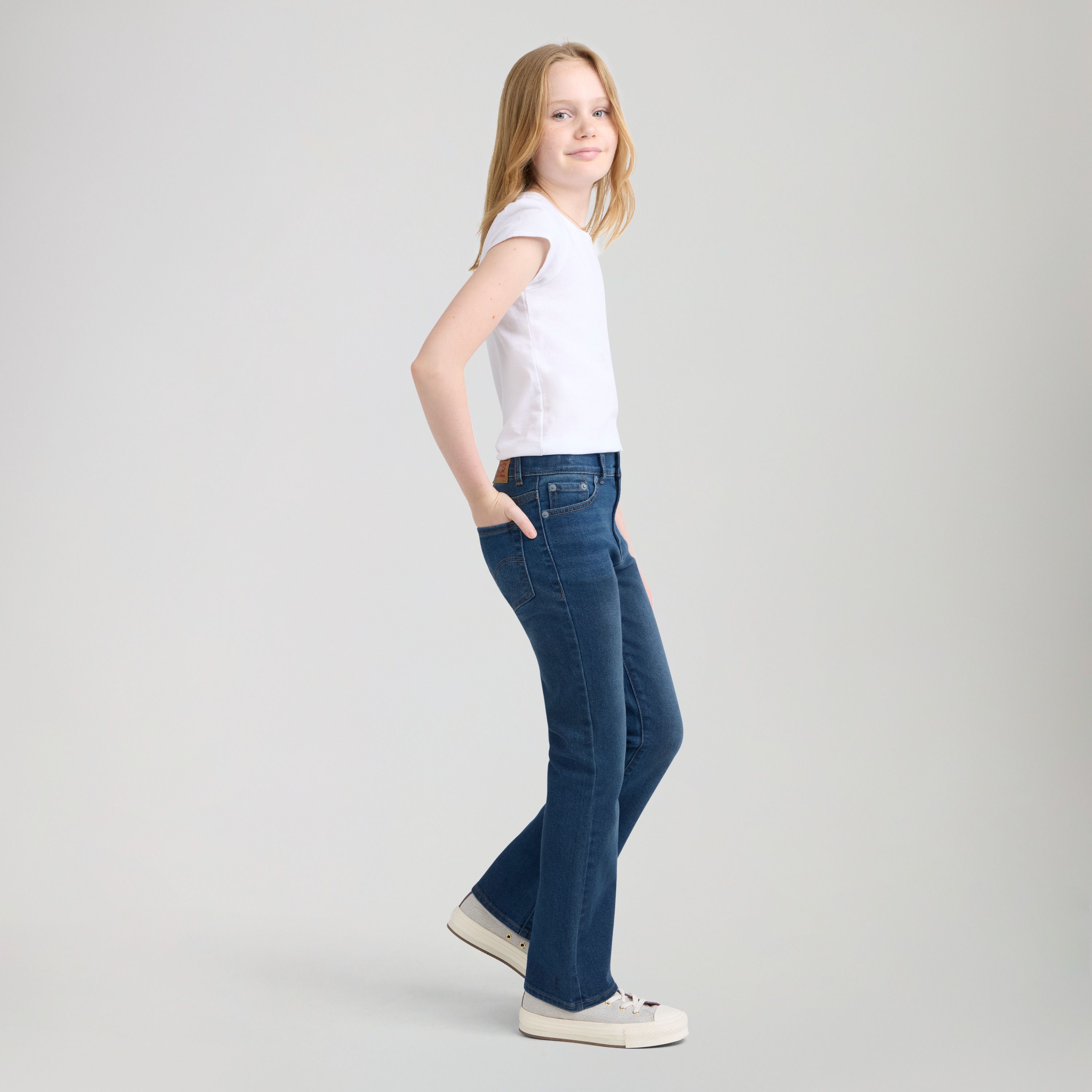 726™ High Rise Flare Big Girls 7-16 Jeans 3