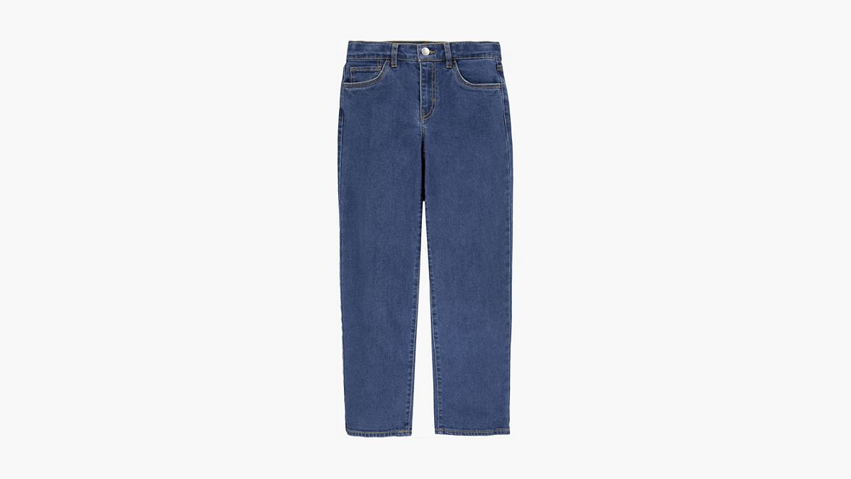 Wide Leg Jeans Big Girls 7-16 — Richards - Dark Wash
