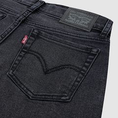 Wide Leg Jeans with embroidery Big Girls 7-16 — Black Stretch 4
