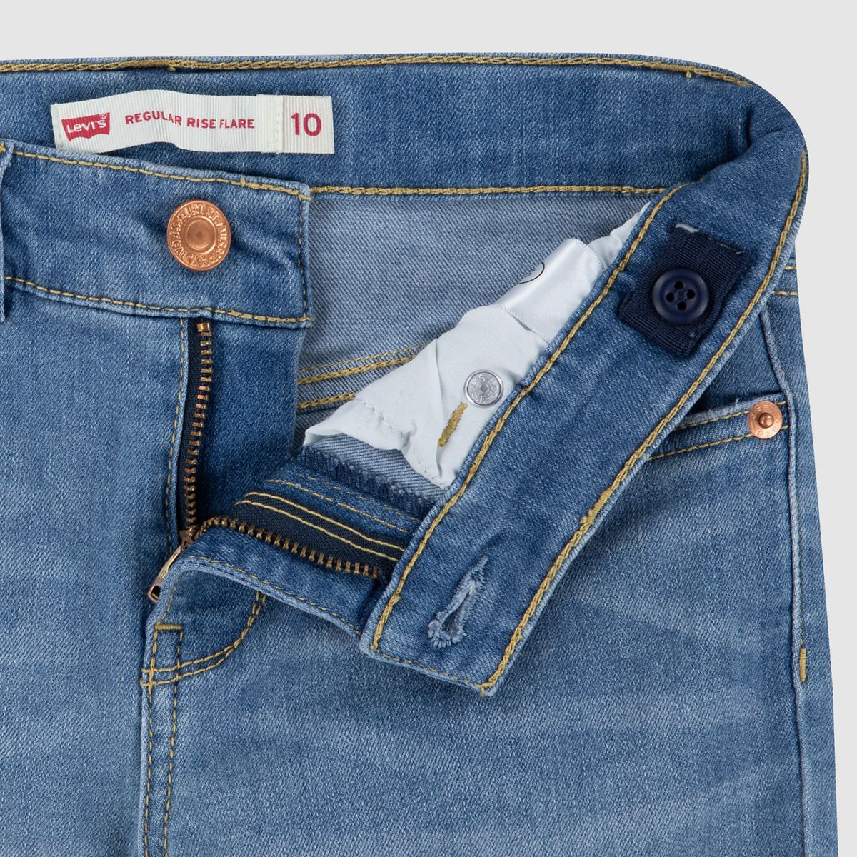 Little Girls Daydream Flared Jeans Big Girls 7-16 — Ferris Wheel - Blue