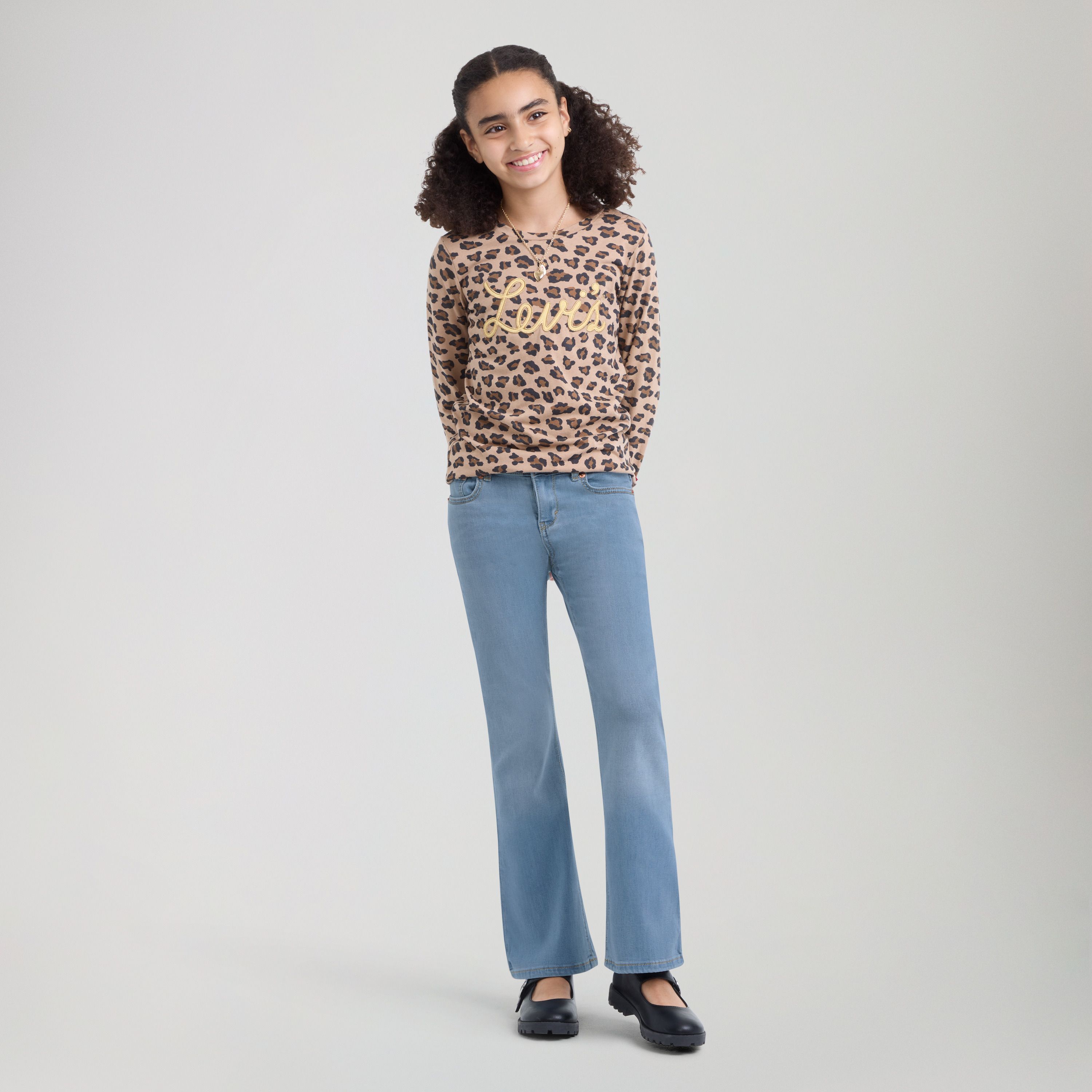 Little Girls Daydream Flared Jeans Big Girls 7-16 5