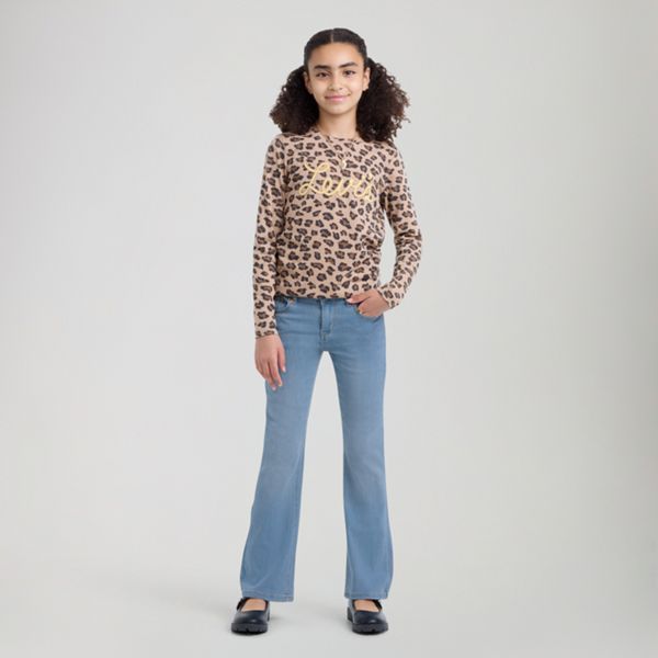 Little Girls Daydream Flared Jeans Big Girls 7-16 — Ferris Wheel - Blue