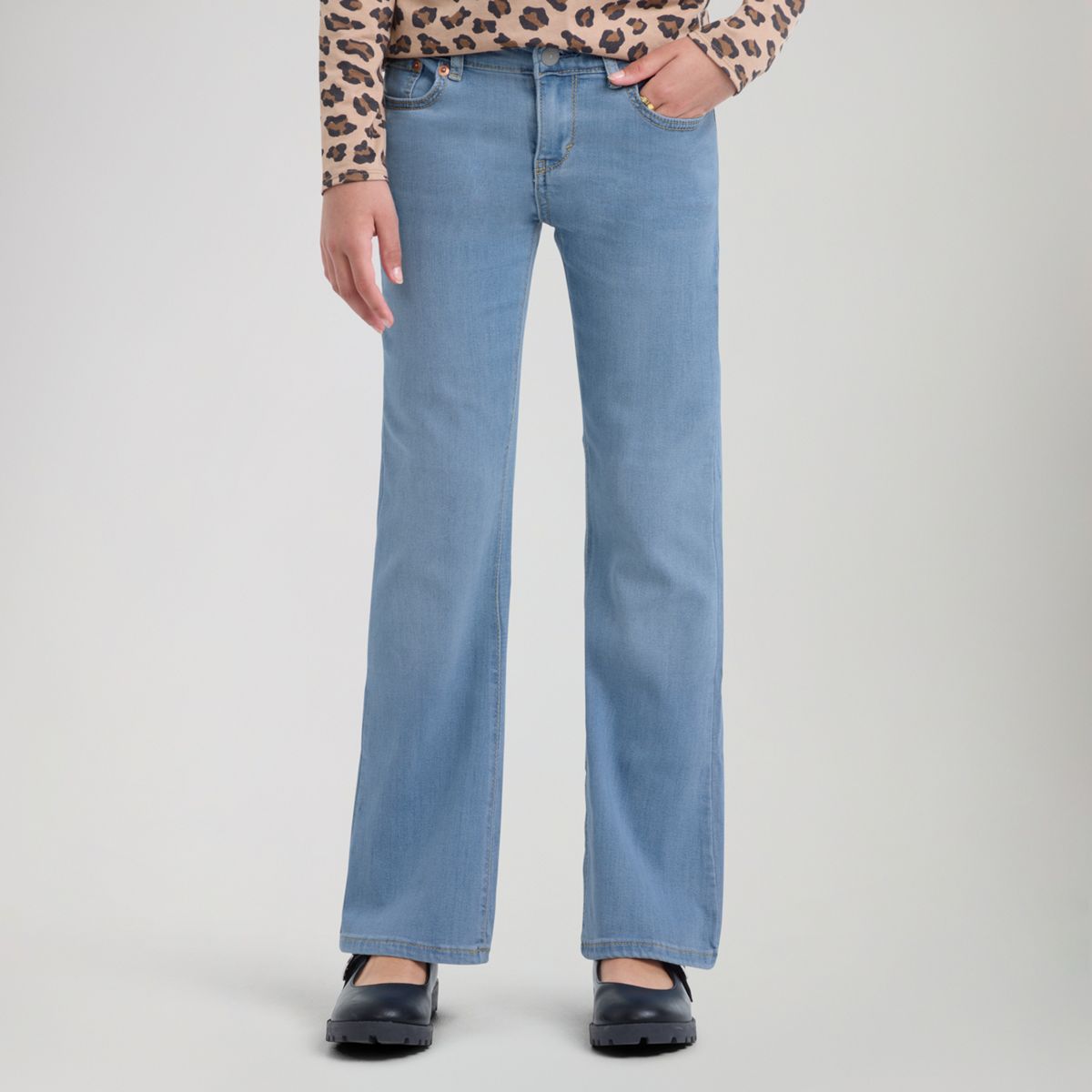 Little Girls Daydream Flared Jeans Big Girls 7-16 — Ferris Wheel - Blue