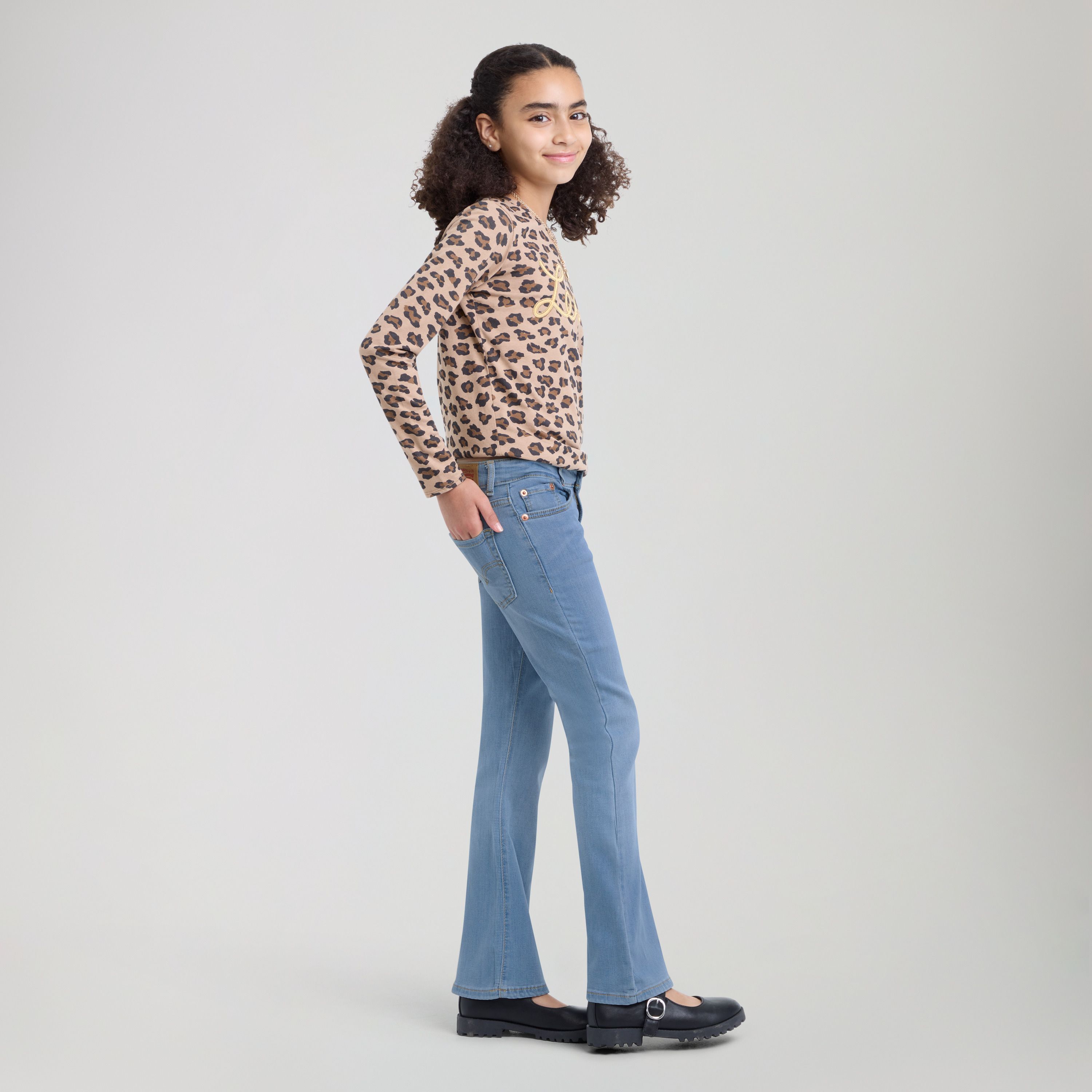 Little Girls Daydream Flared Jeans Big Girls 7-16 4