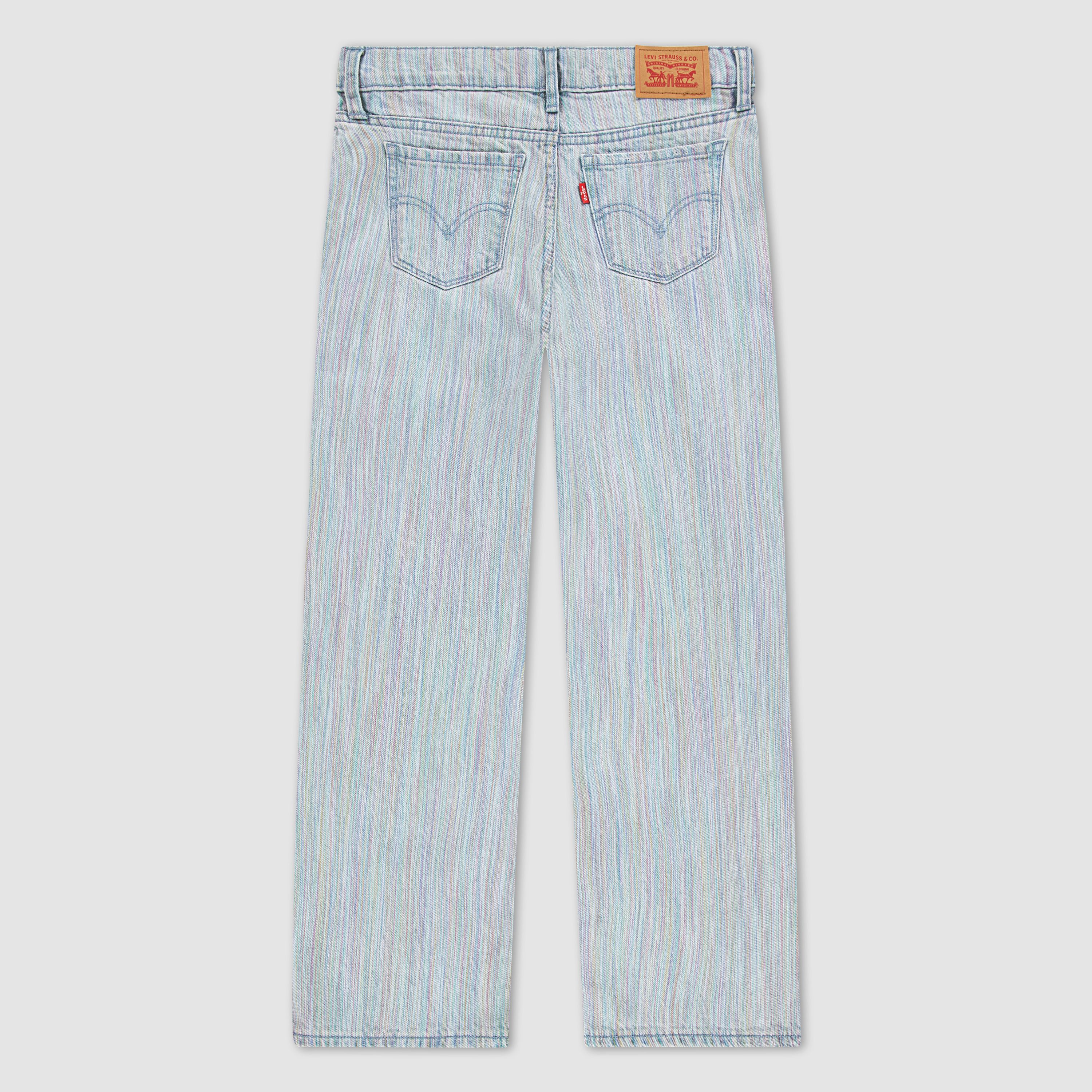 Rainbow Wide Leg Jean Big Girls 8-20 2
