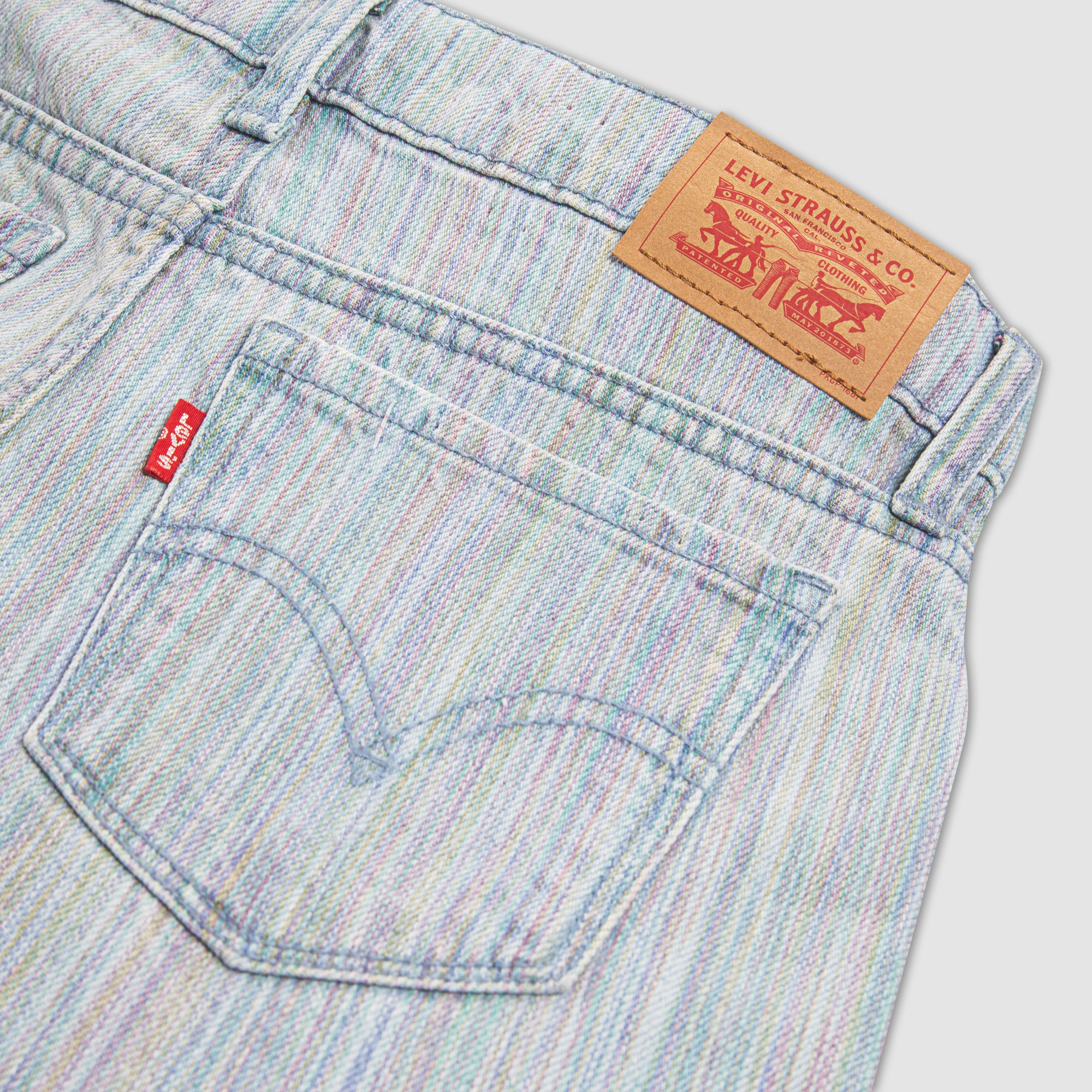 Rainbow Wide Leg Jean Big Girls 8-20 4