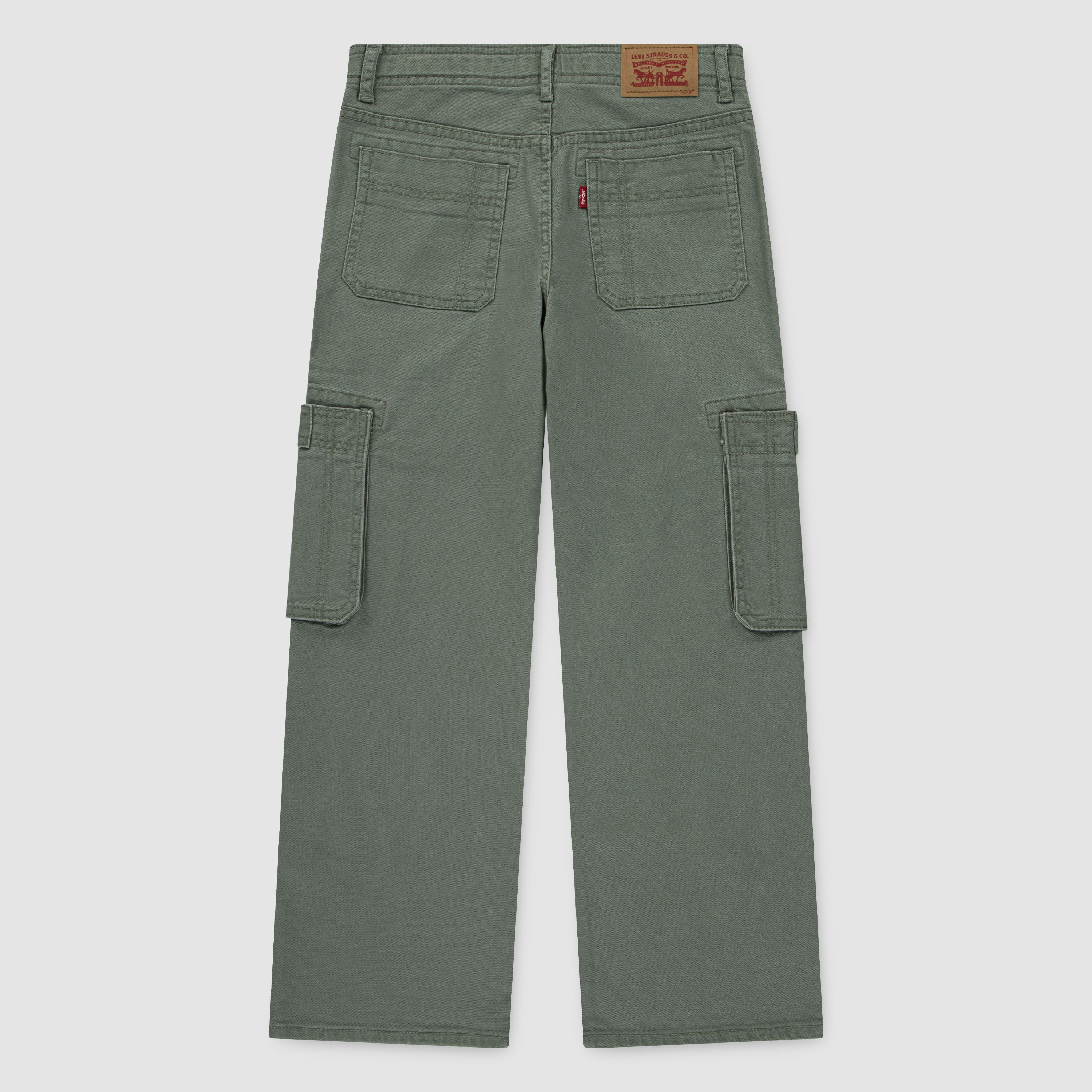 Wide Leg Cargo Big Girls 8-20 6