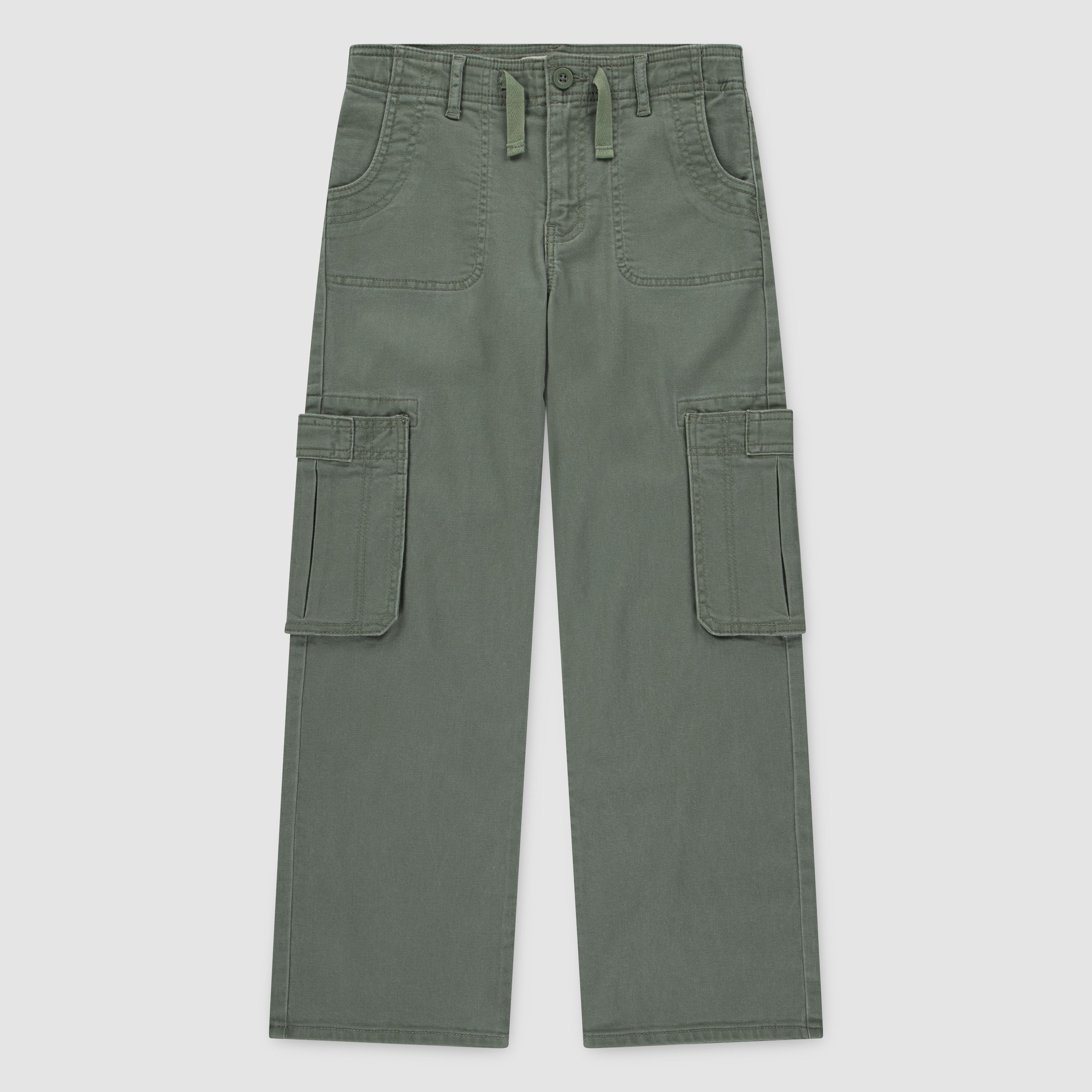 Wide Leg Cargo Big Girls 8-20 5