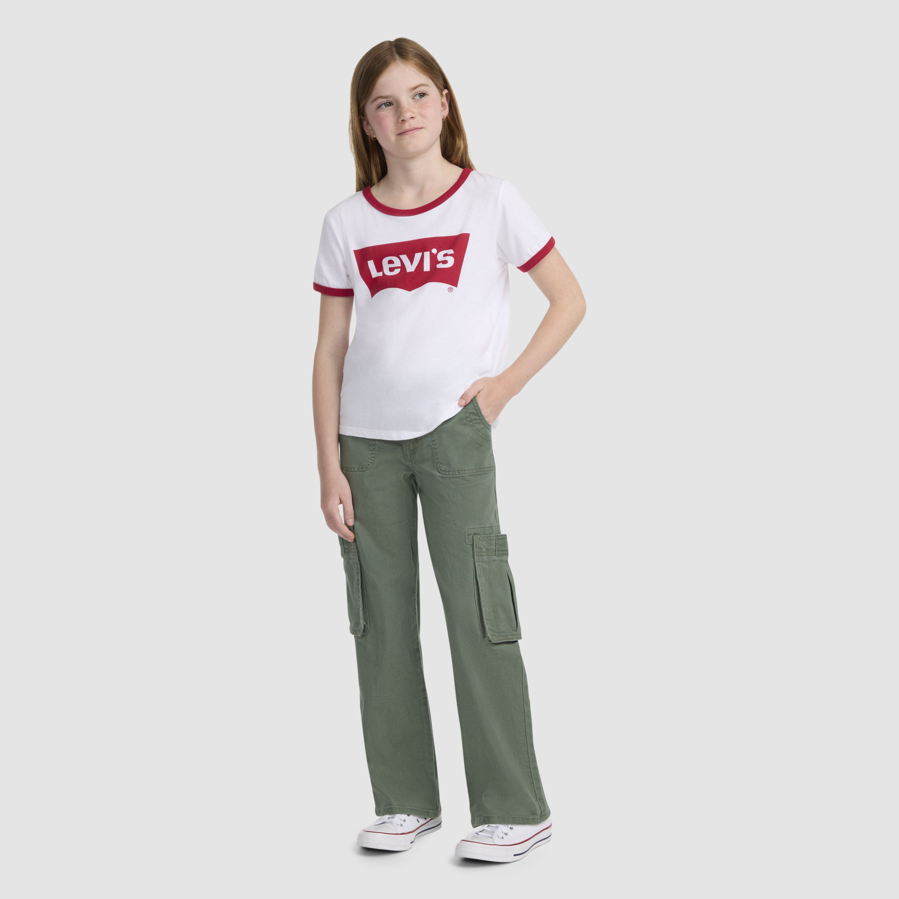 Wide Leg Cargo Big Girls 8-20 1
