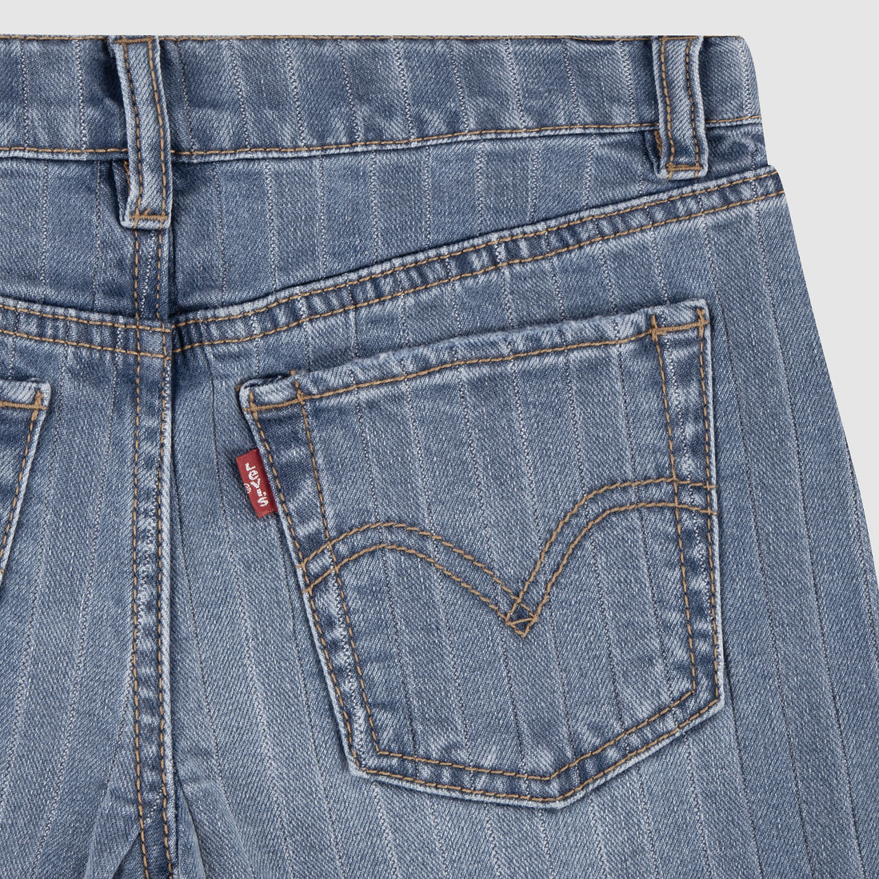 Textured Stripe Wide Leg Big Girls 8-20 5