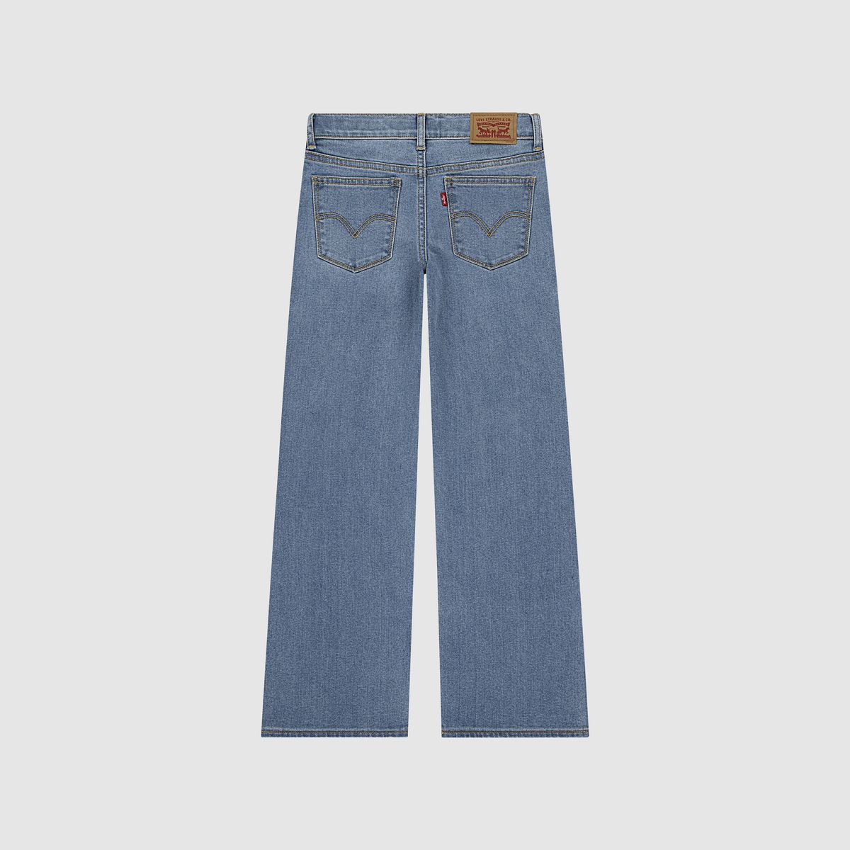 Wide Leg Jeans Big Girls 7-16 — It's all Fun - Blue