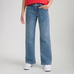 Wide Leg Jeans Big Girls 7-16 — It's all Fun - Blue 5
