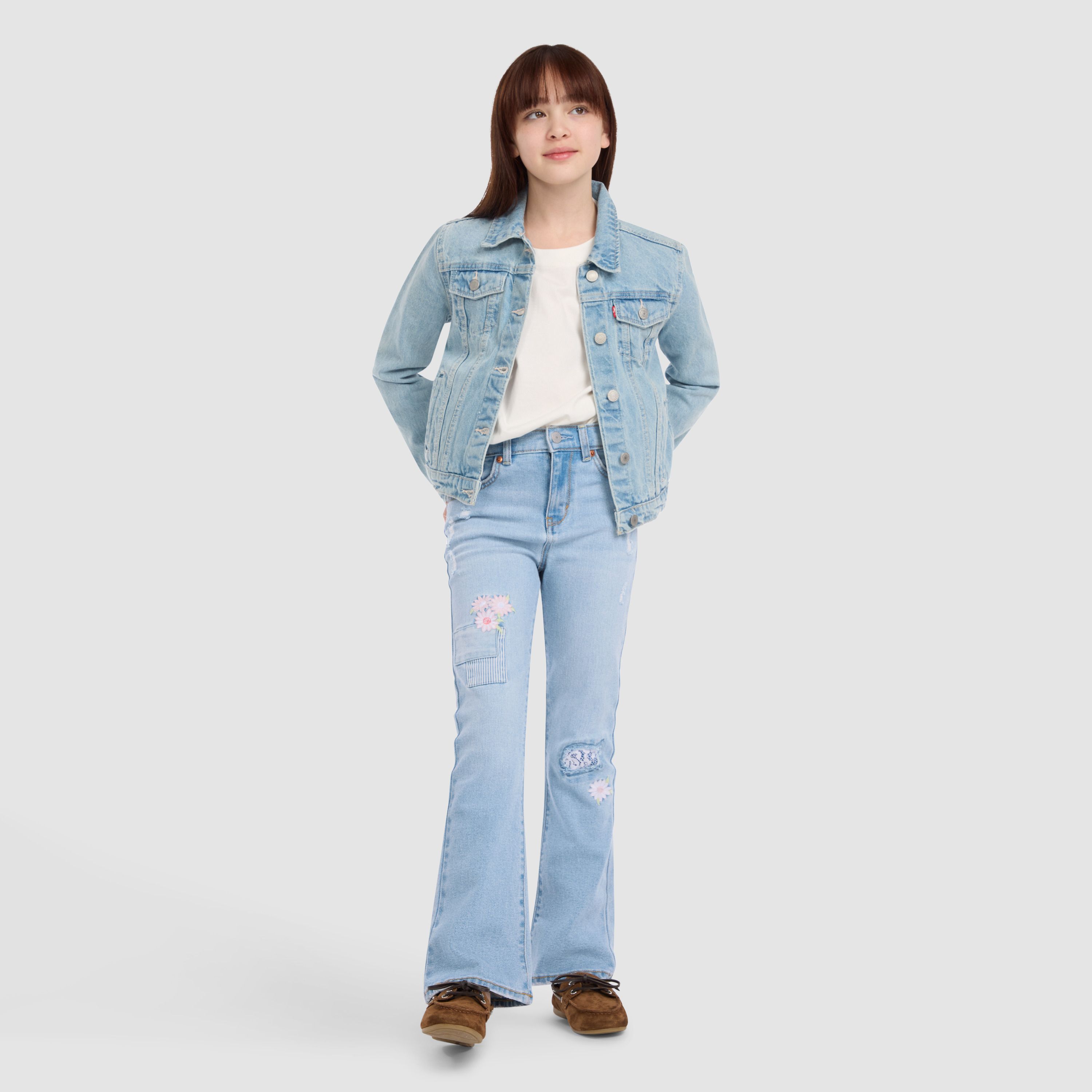 726™ High Rise Flare Big Girls 7-16 Jeans 3