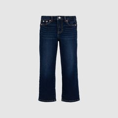 Wide Leg Jeans Little Girls 4-6 — Legacy - Dark Wash 3