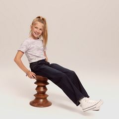 Wide Leg Jeans Little Girls 4-6 — Legacy - Dark Wash 1
