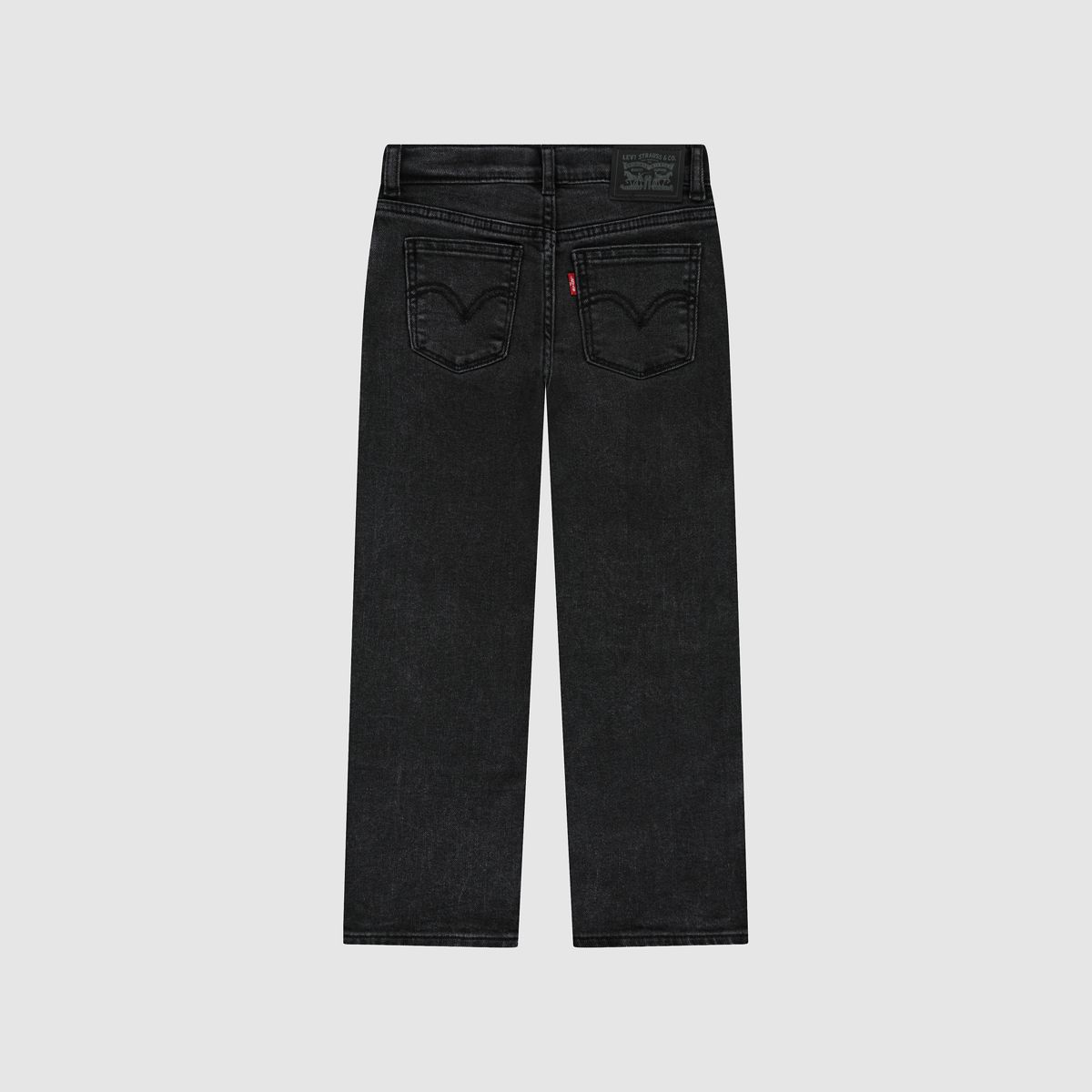 Wide Leg Jeans Little Girls 4-6 — Wish Me Luck - Dark Wash