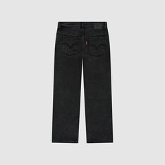 Wide Leg Jeans Little Girls 4-6 — Wish Me Luck - Dark Wash 2