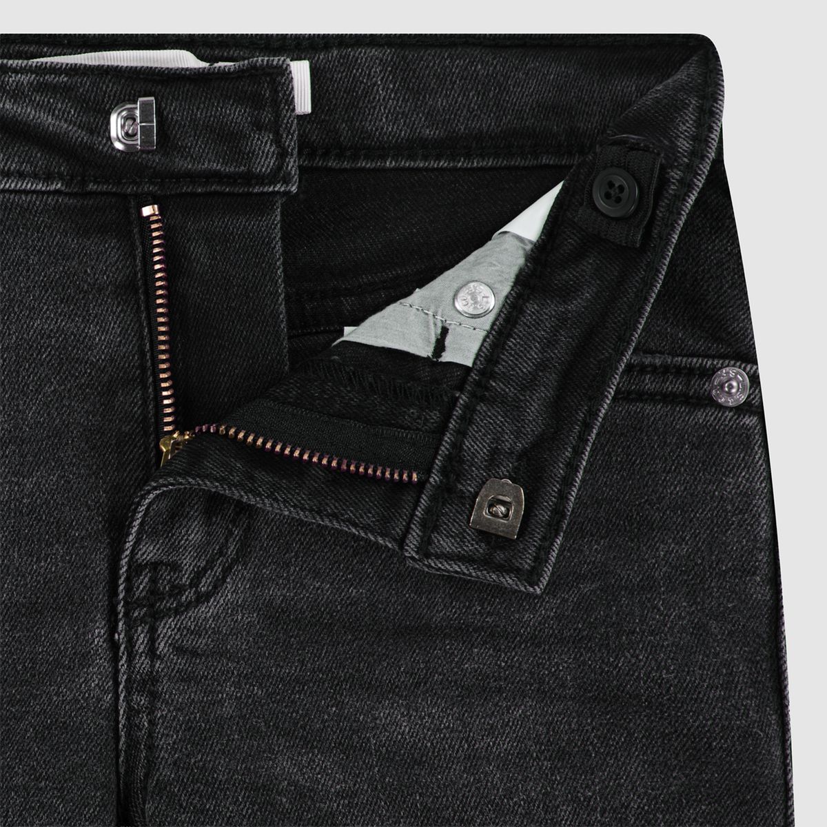 Wide Leg Jeans Little Girls 4-6 — Wish Me Luck - Dark Wash