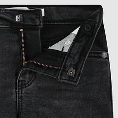 Wide Leg Jeans Little Girls 4-6 — Wish Me Luck - Dark Wash 3
