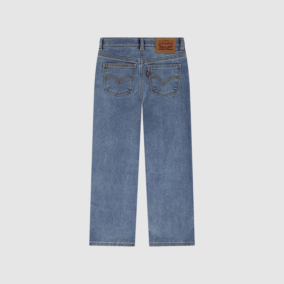 Wide Leg Jeans Little Girls 4-6 — It's All Fun - Medium Wash
