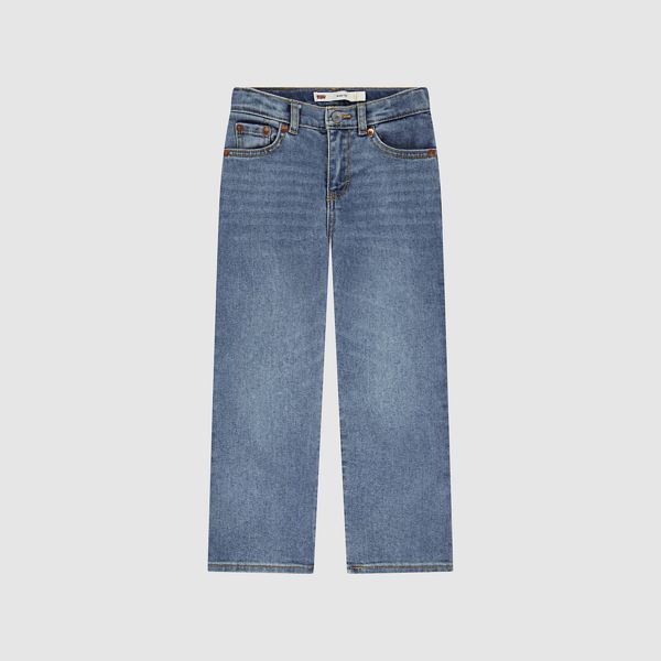 Wide Leg Jeans Little Girls 4-6 — It's All Fun - Medium Wash