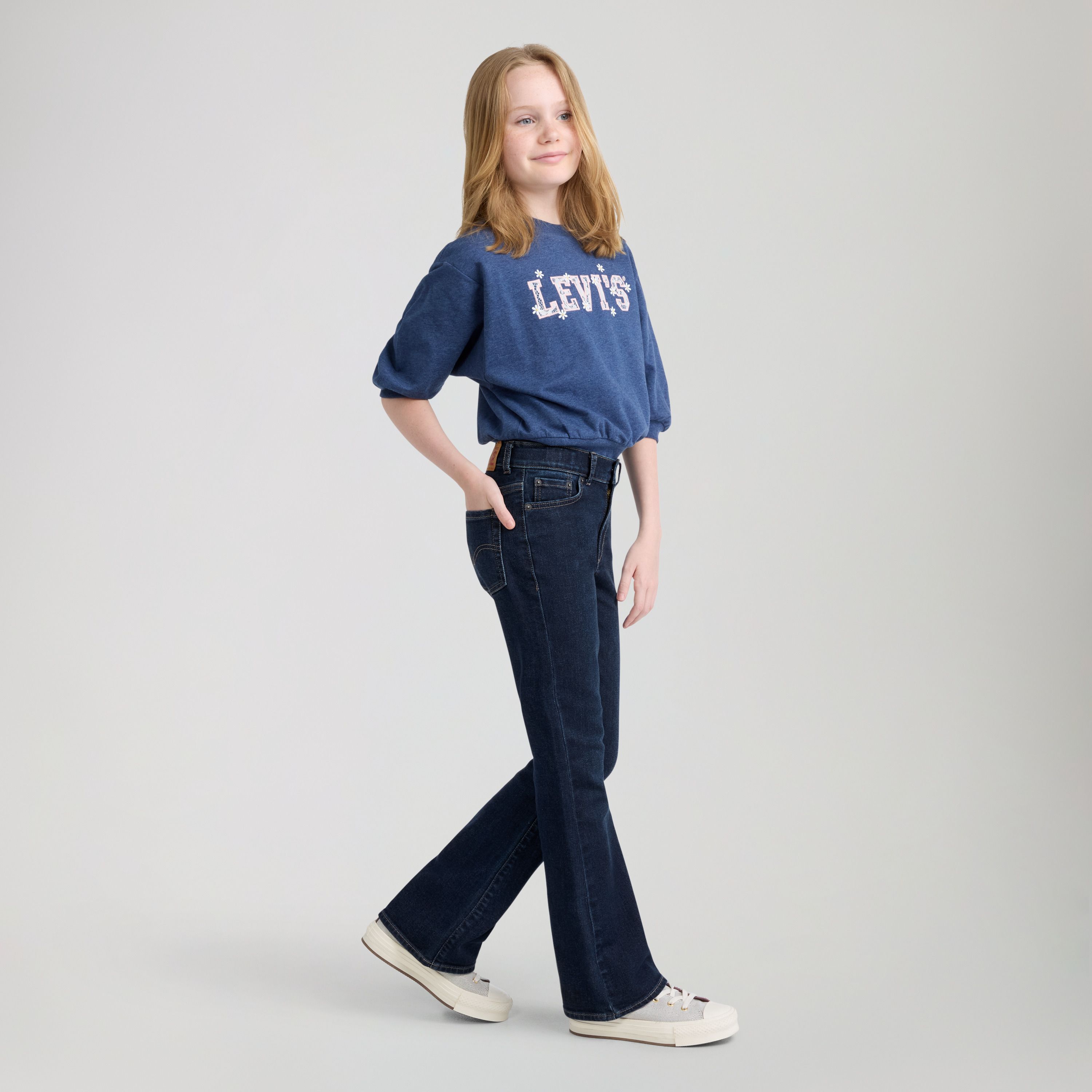 726™ High Rise Flare Big Girls 7-16 Jeans 3