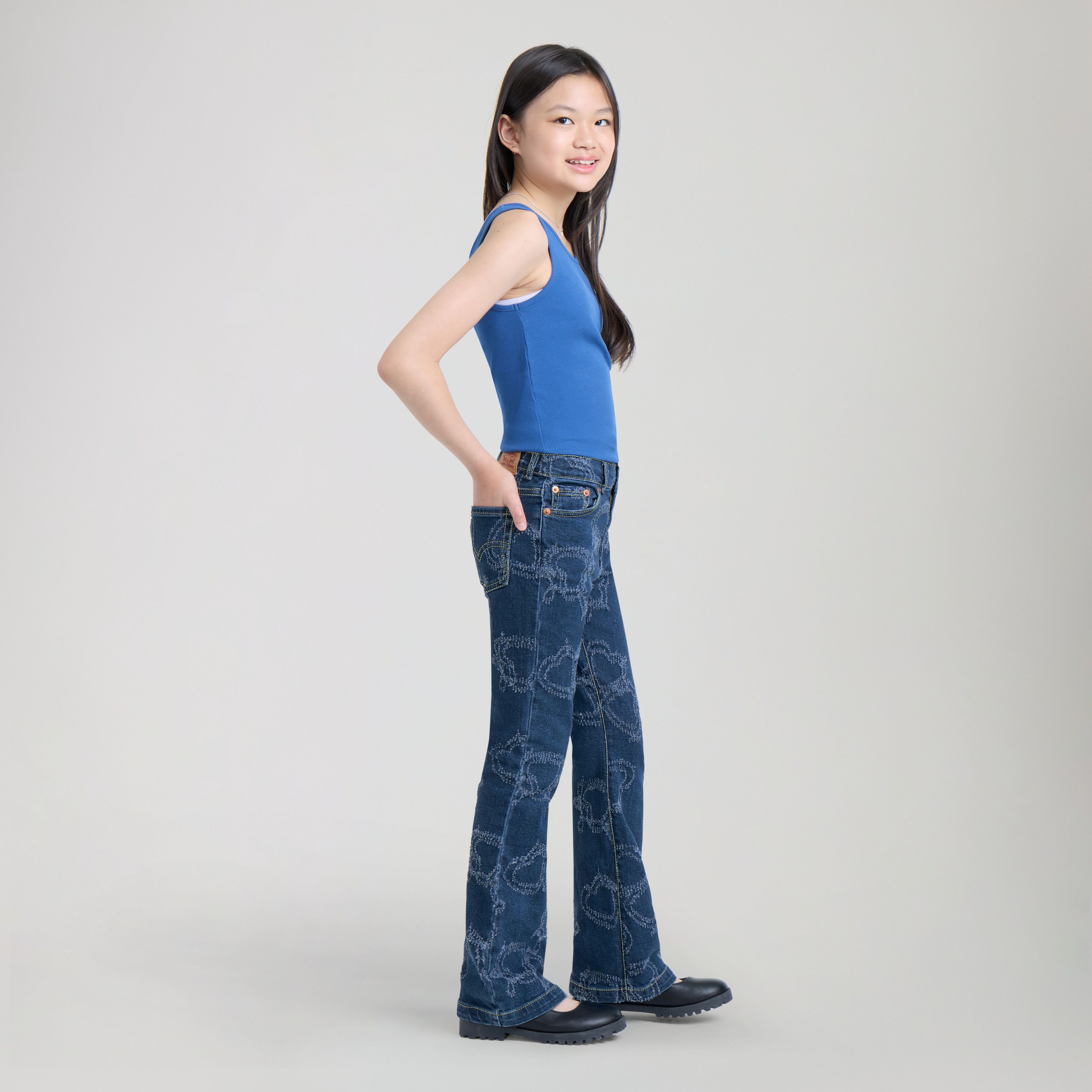 726 Flare Jeans Big Girls 7-16 3