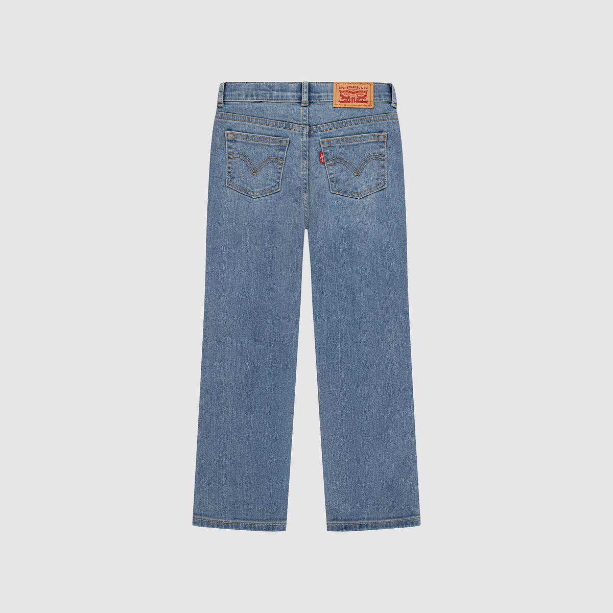 Classic Bootcut Jeans Little Girls 4-6X — Lapis Sights - Light Wash
