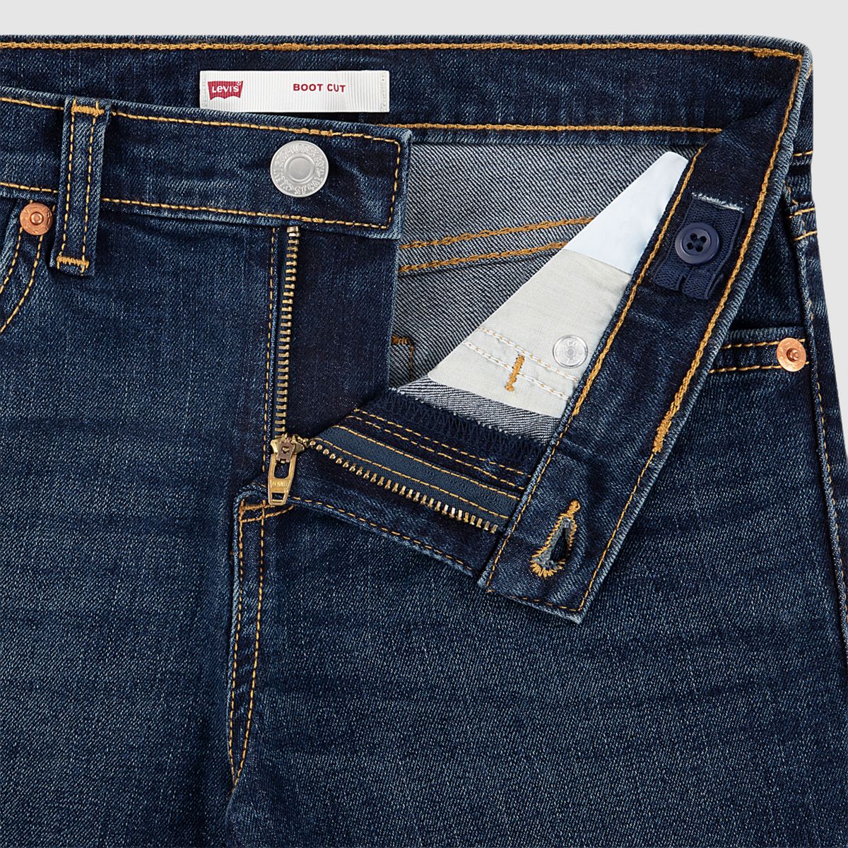 Classic Bootcut Jeans Big Girls 7-16 — Legacy - Dark Wash