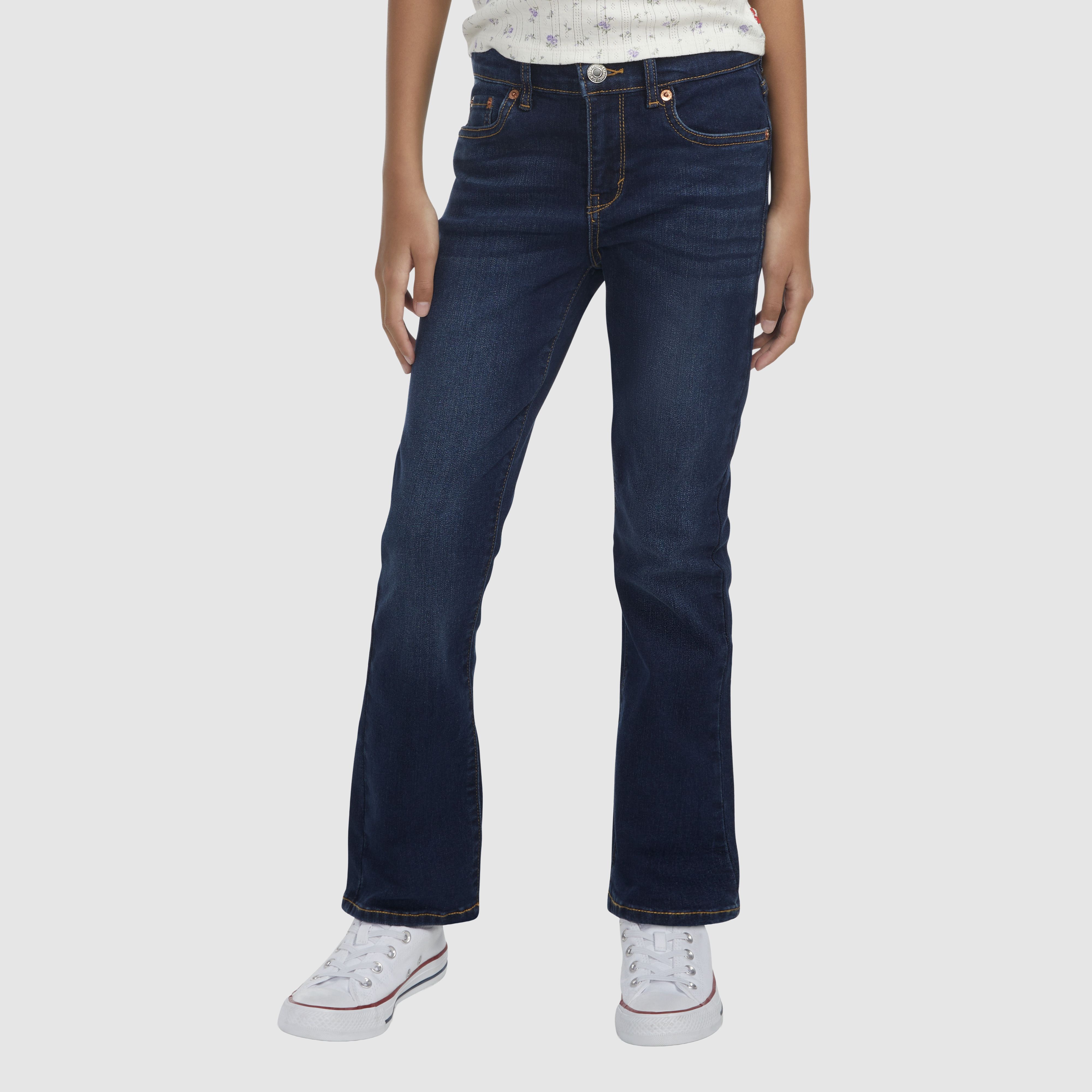 Classic Bootcut Jeans Big Girls 7-16 10